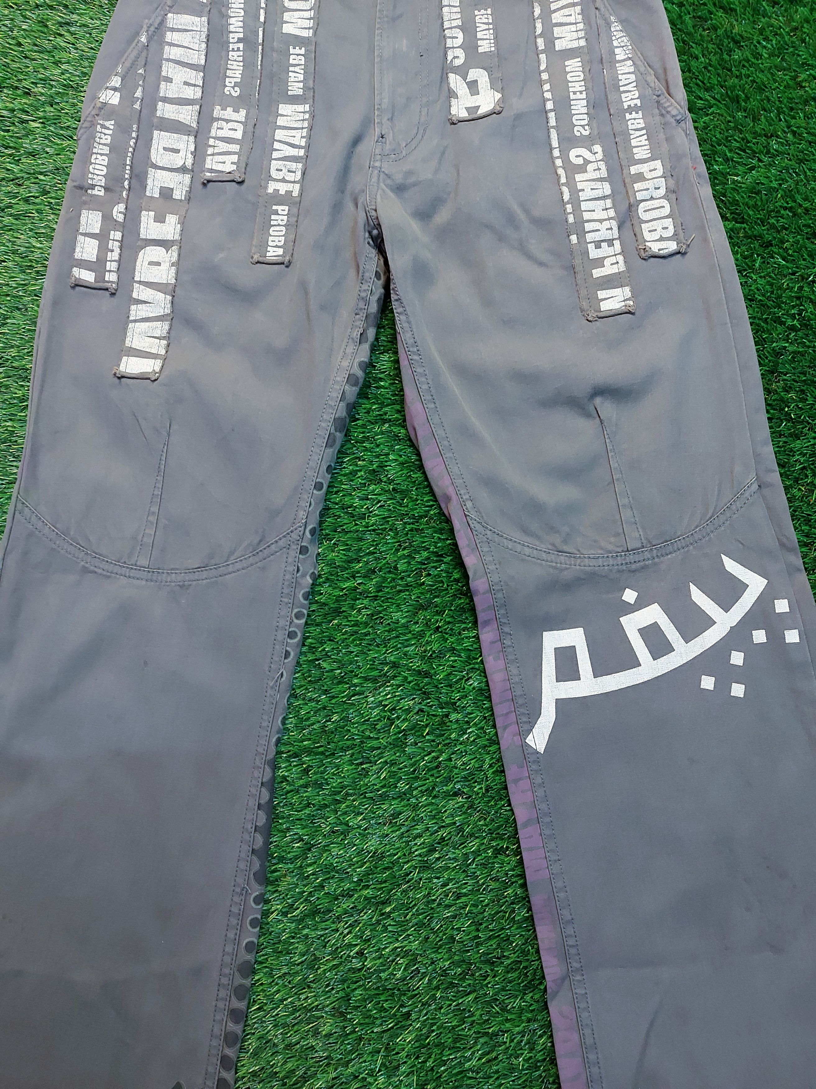 PPFM (J203) PPFM - patches slack pants Size US 30 / EU 46 - 3 Thumbnail