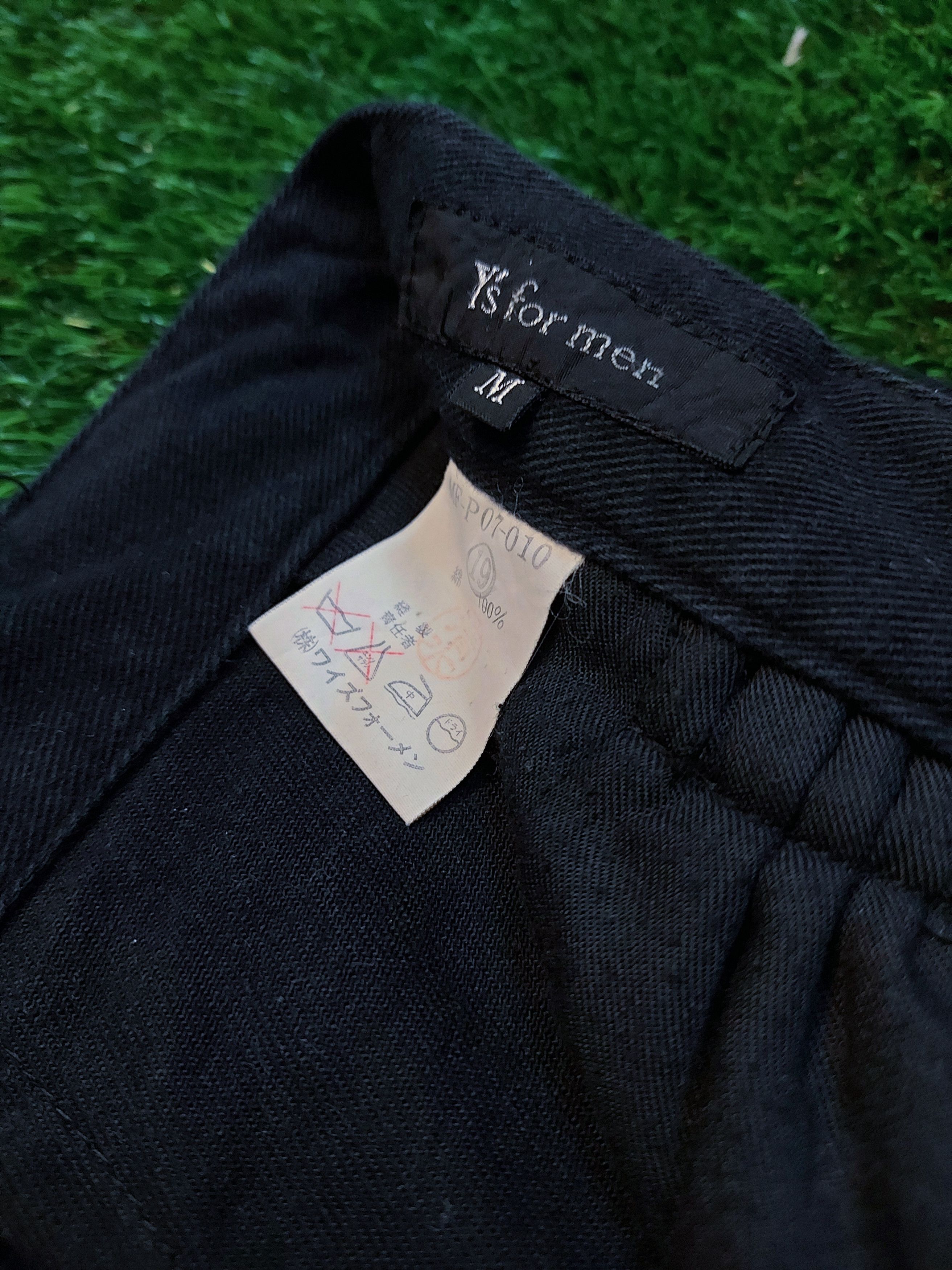 Yohji Yamamoto (J232) y's for men - slack pant with one pocket Size US 30 / EU 46 - 9 Thumbnail