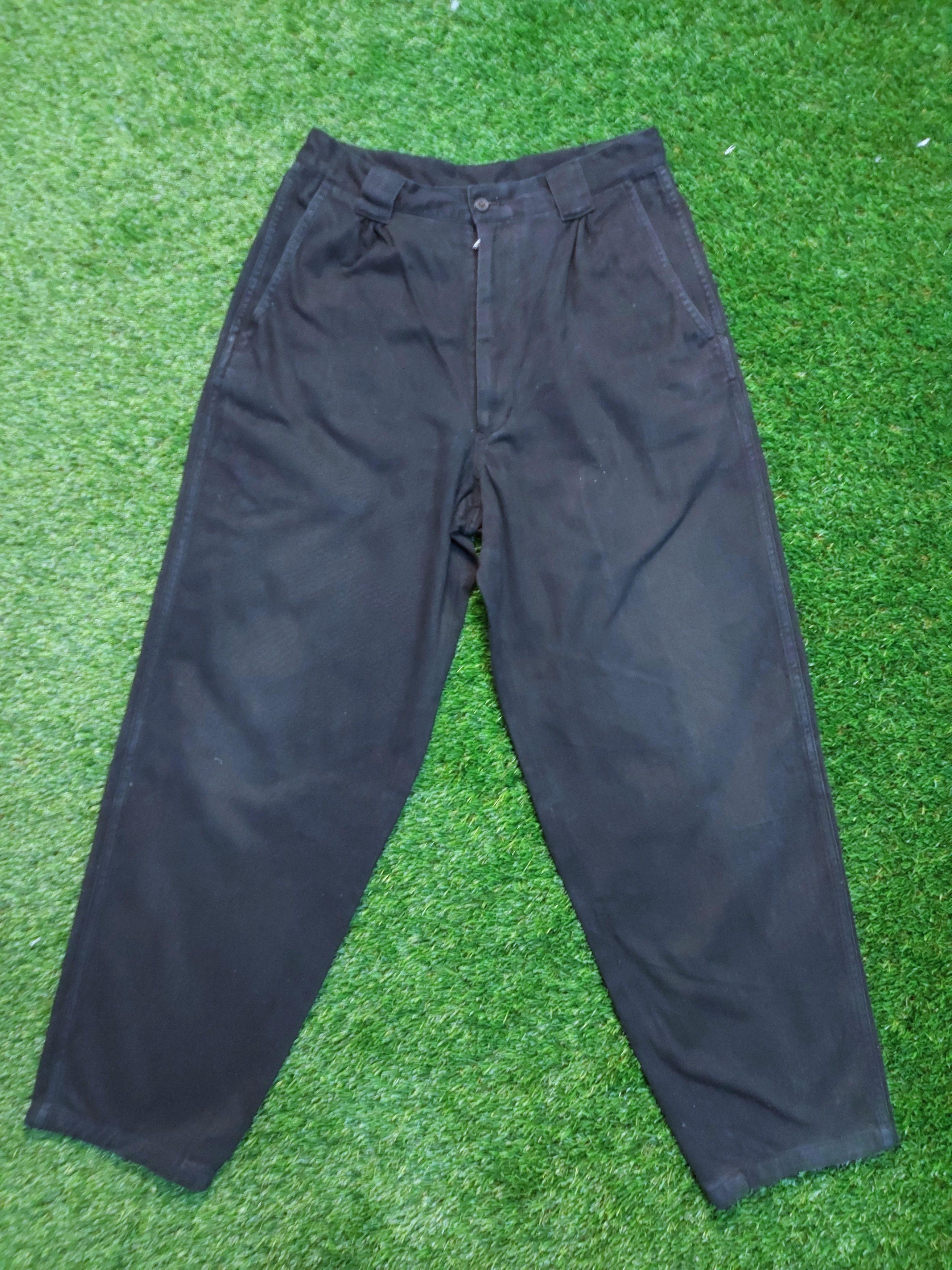 Yohji Yamamoto (J232) y's for men - slack pant with one pocket Size US 30 / EU 46 - 1 Thumbnail