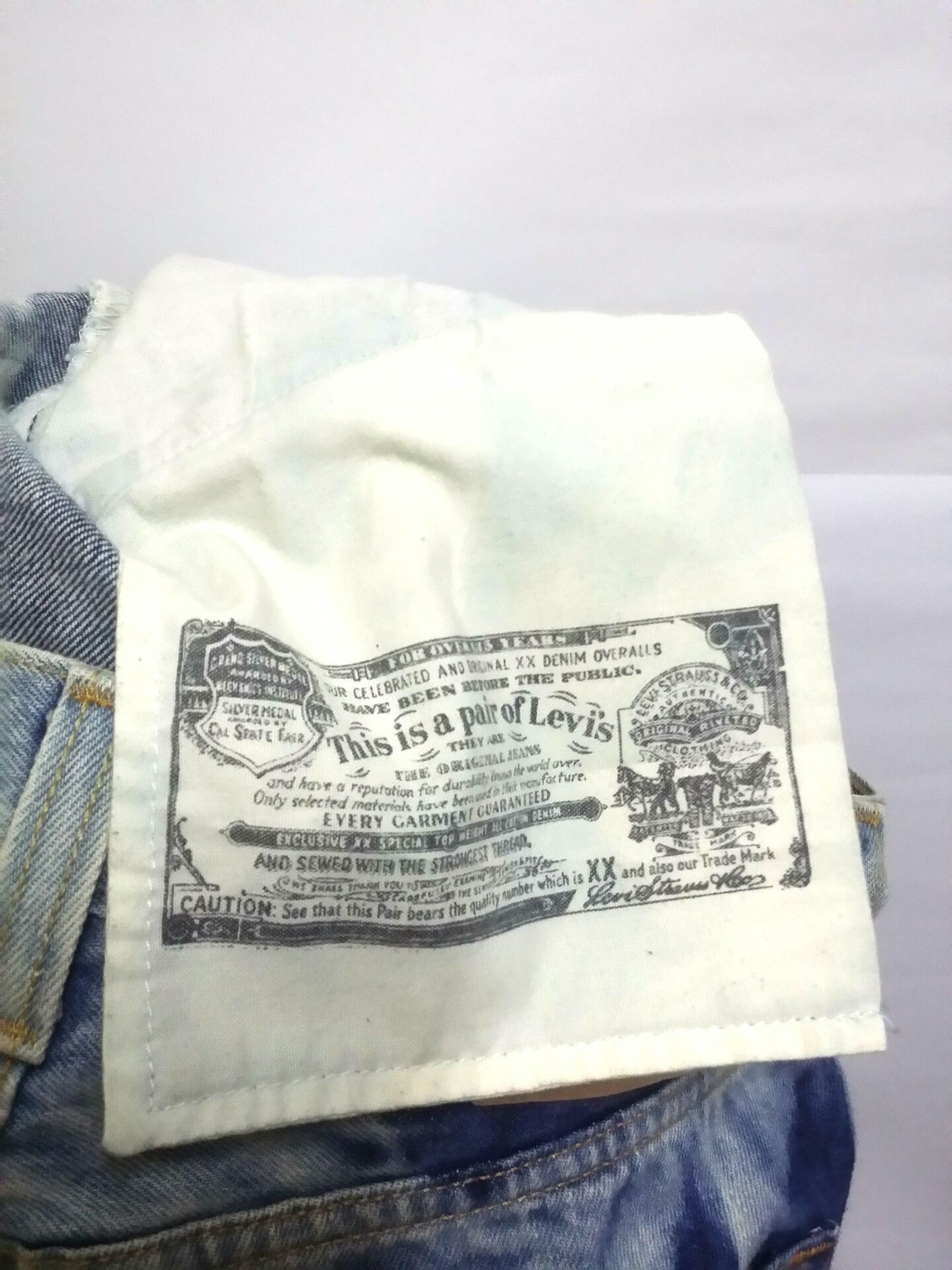 Levi's (J 1) Levi's 501 - single r Size US 32 / EU 48 - 9 Thumbnail
