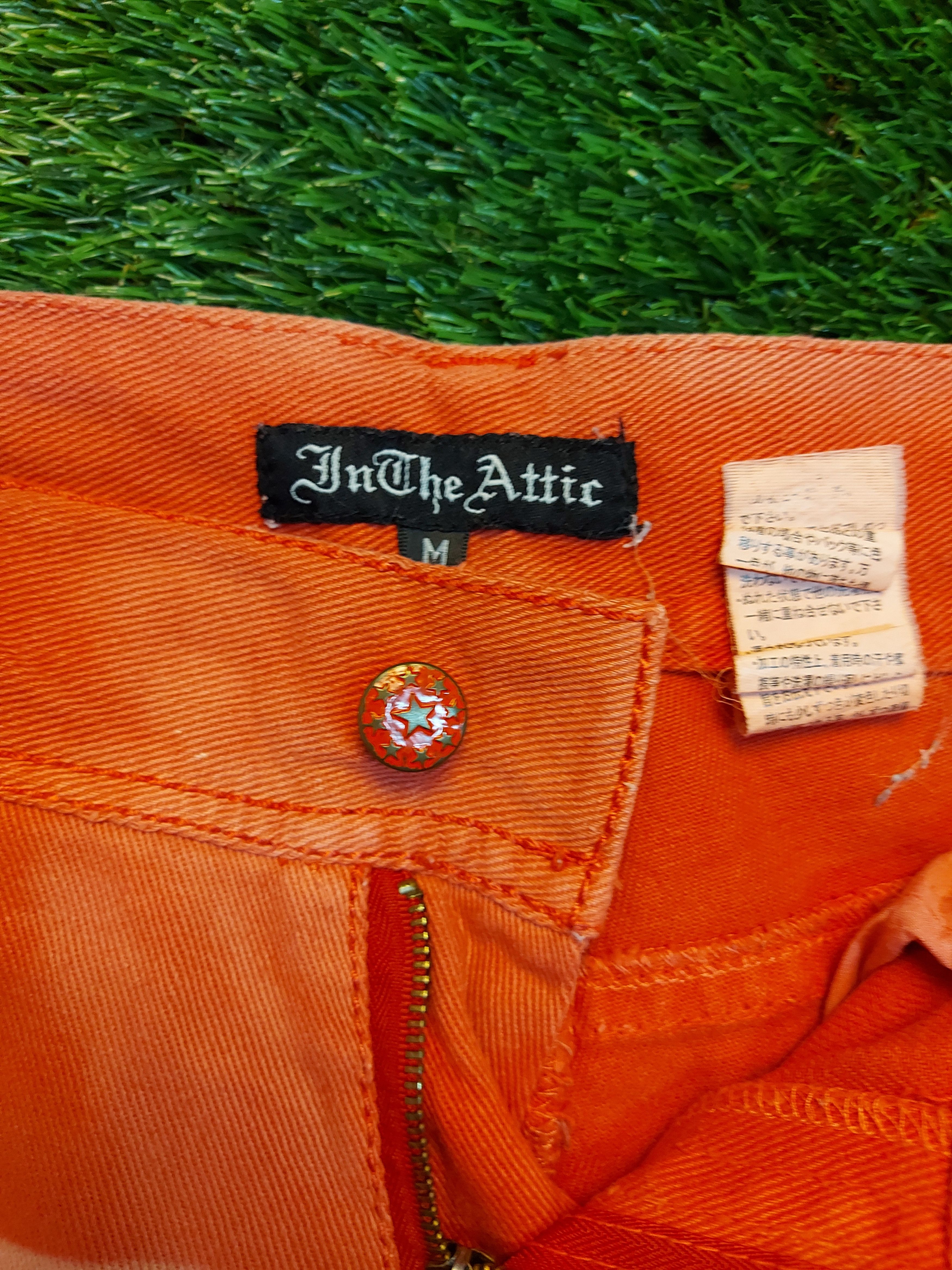 In The Attic (J214) IN THE ATTIC - bleach patches jeans like hysteric Size US 34 / EU 50 - 10 Thumbnail