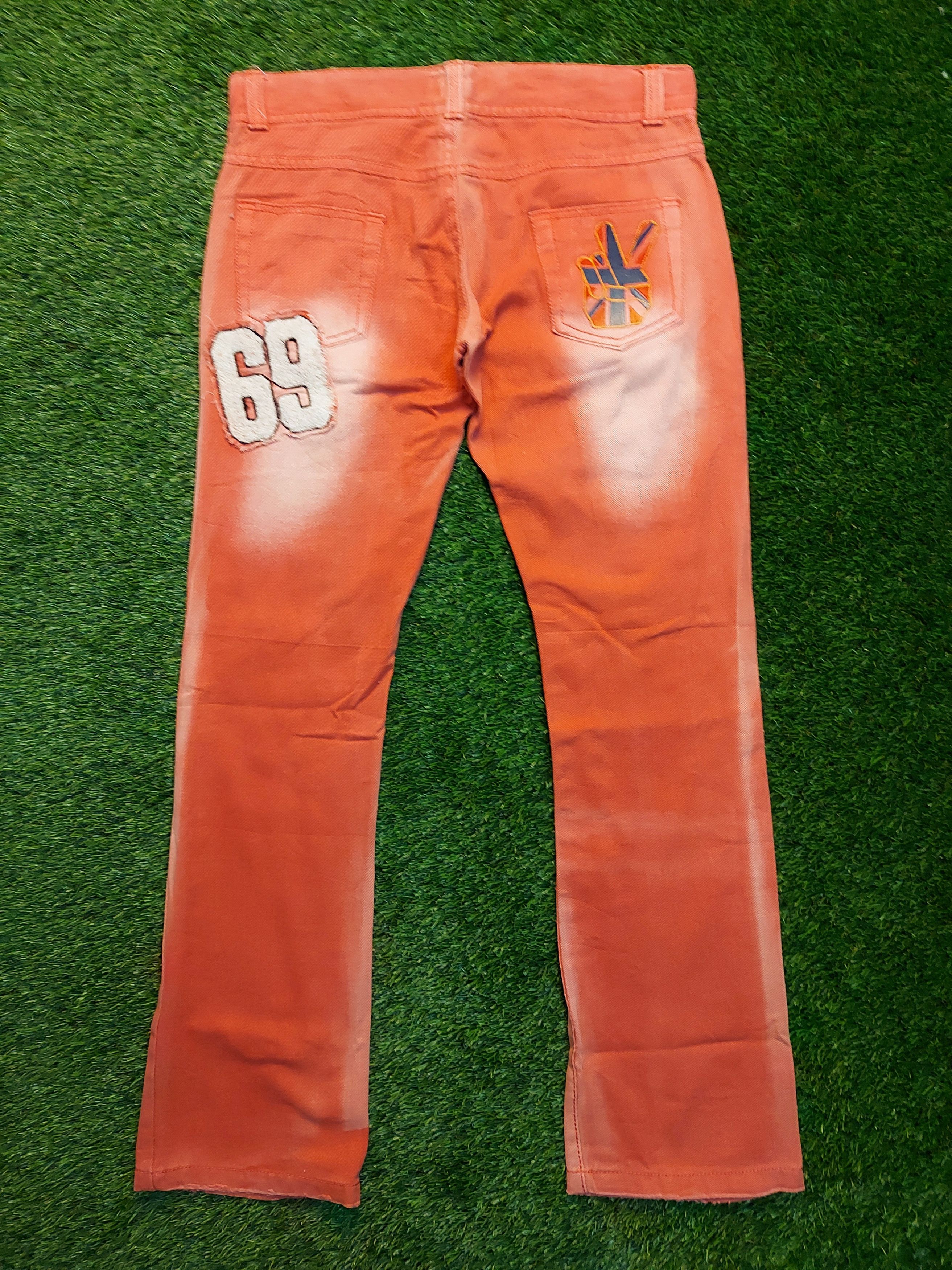 In The Attic (J214) IN THE ATTIC - bleach patches jeans like hysteric Size US 34 / EU 50 - 11 Thumbnail