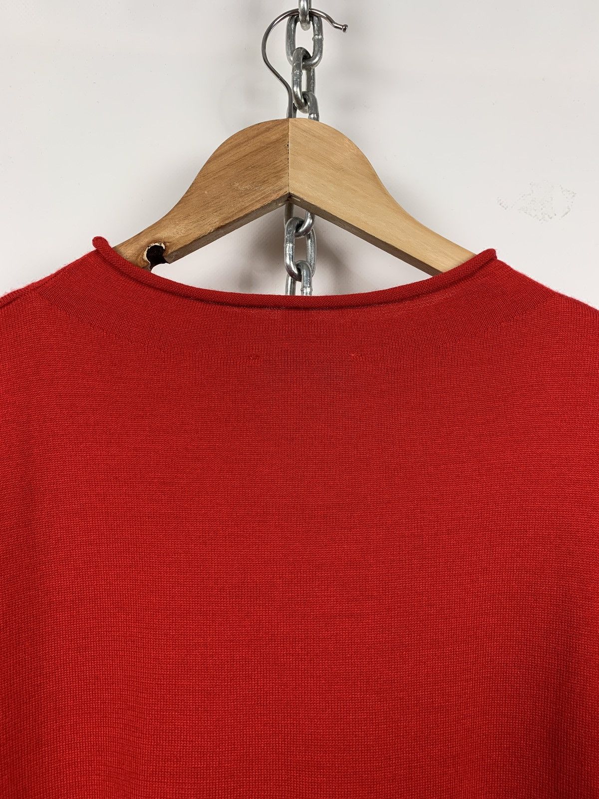 Dior Women’s Dior D Uniforms Bee Logo Red Sweater Size L / US 10 / IT 46 - 11 Thumbnail