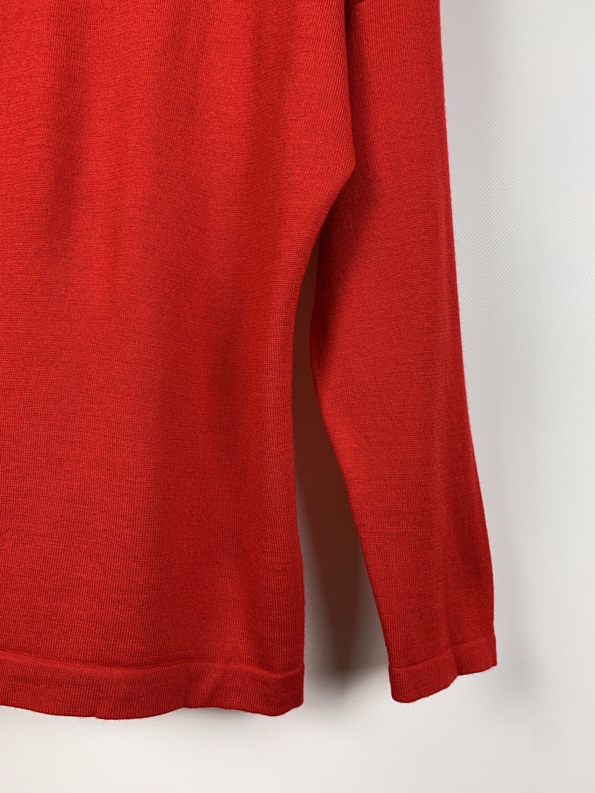 Dior Women’s Dior D Uniforms Bee Logo Red Sweater Size L / US 10 / IT 46 - 7 Thumbnail