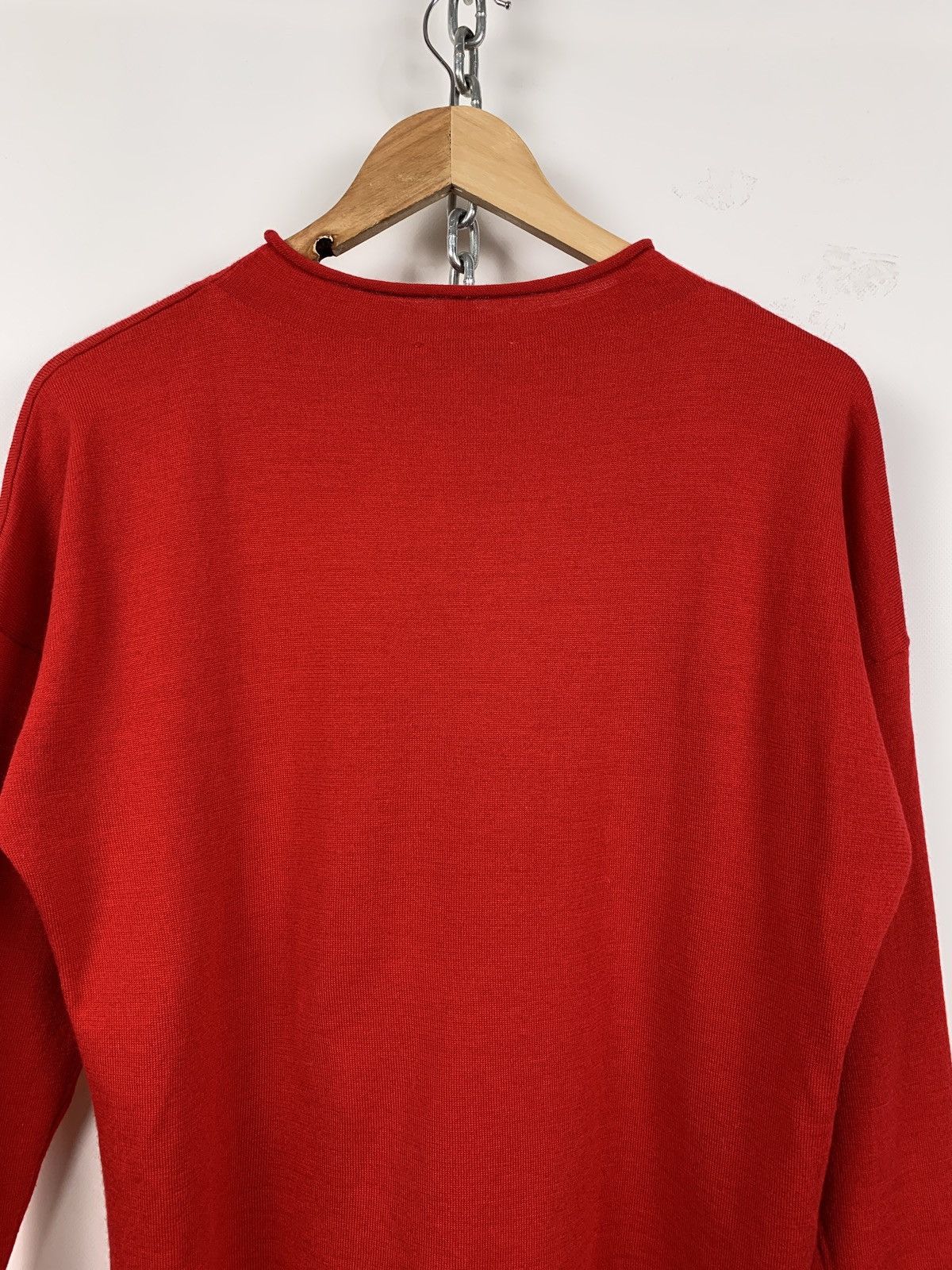 Dior Women’s Dior D Uniforms Bee Logo Red Sweater Size L / US 10 / IT 46 - 10 Thumbnail