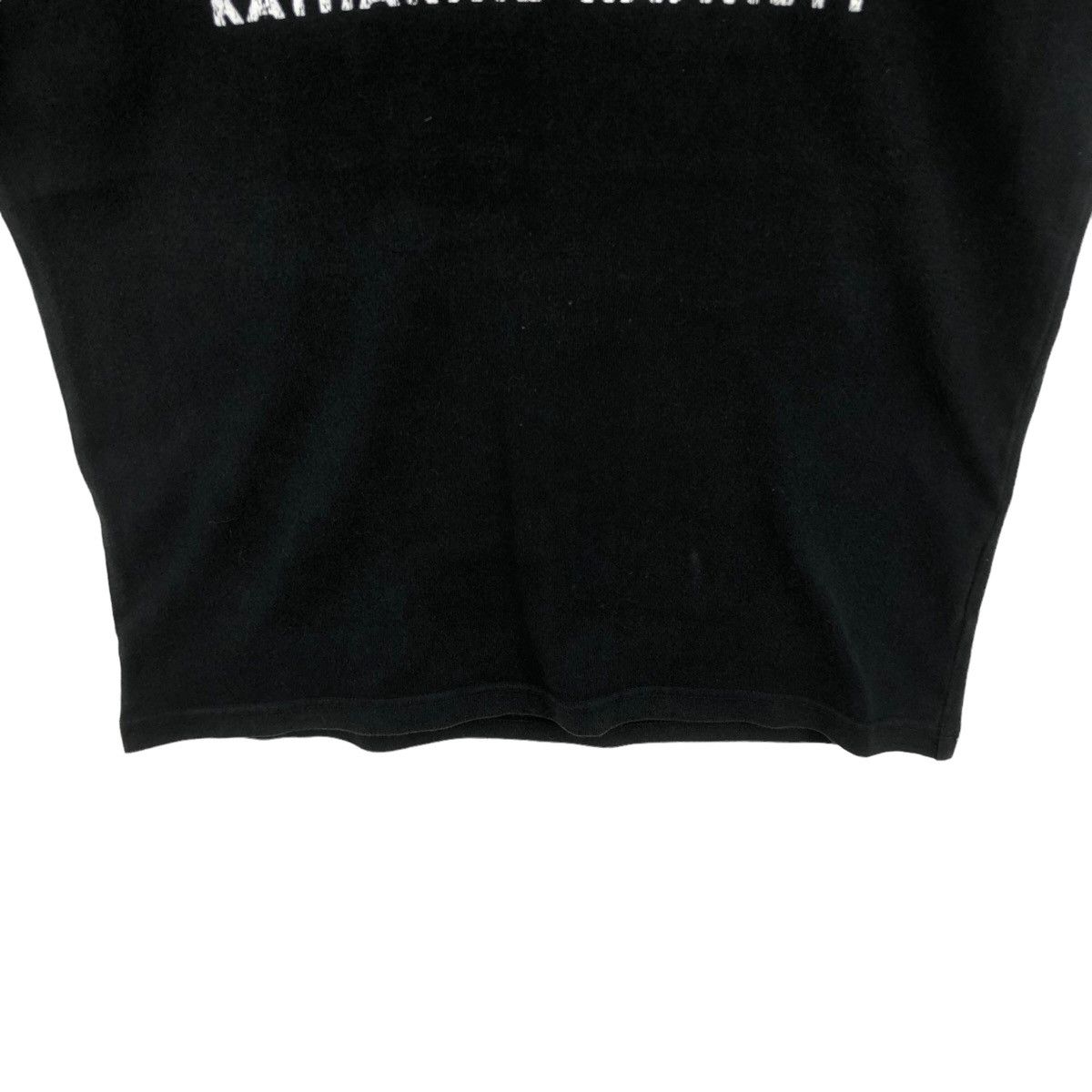 Pick!! Vtg NORTON x KATHARINE HAMNETT Big Logo Faded Tshirt