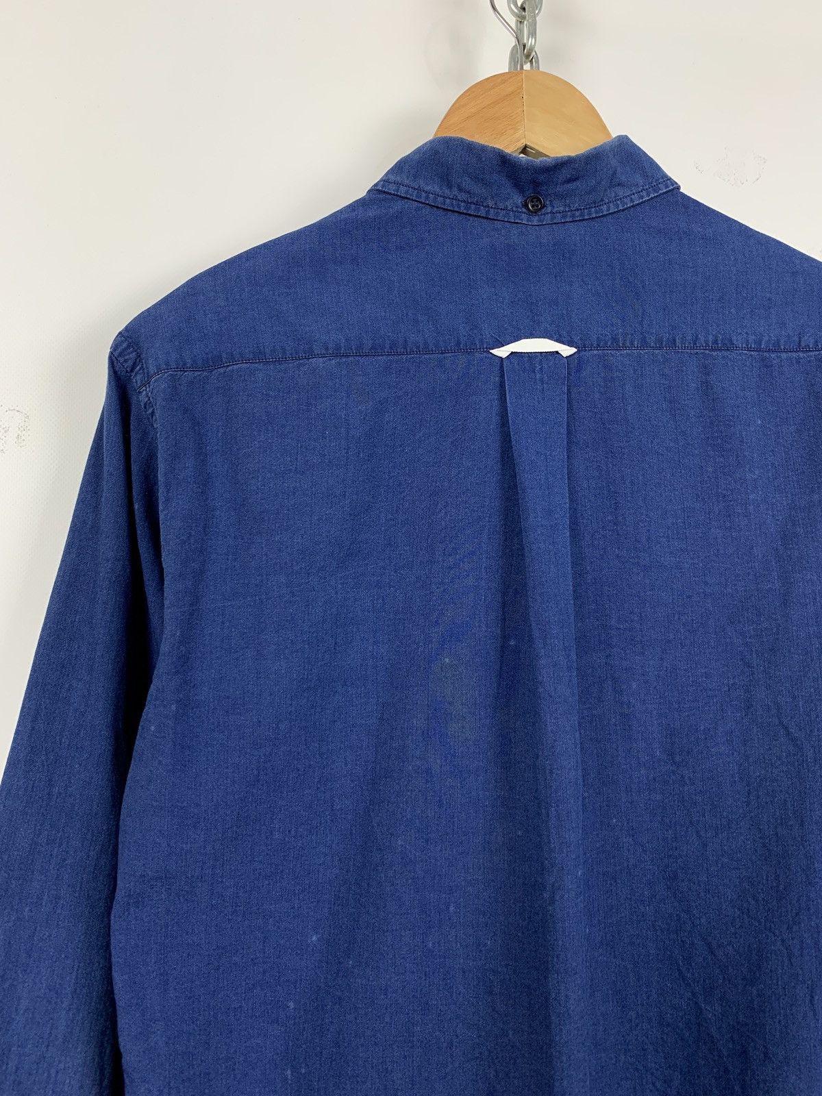 Acne Studios Vintage Acne Studios Blue Classic Fit Denim Button Up Shirt Size US S / EU 44-46 / 1 - 11 Thumbnail