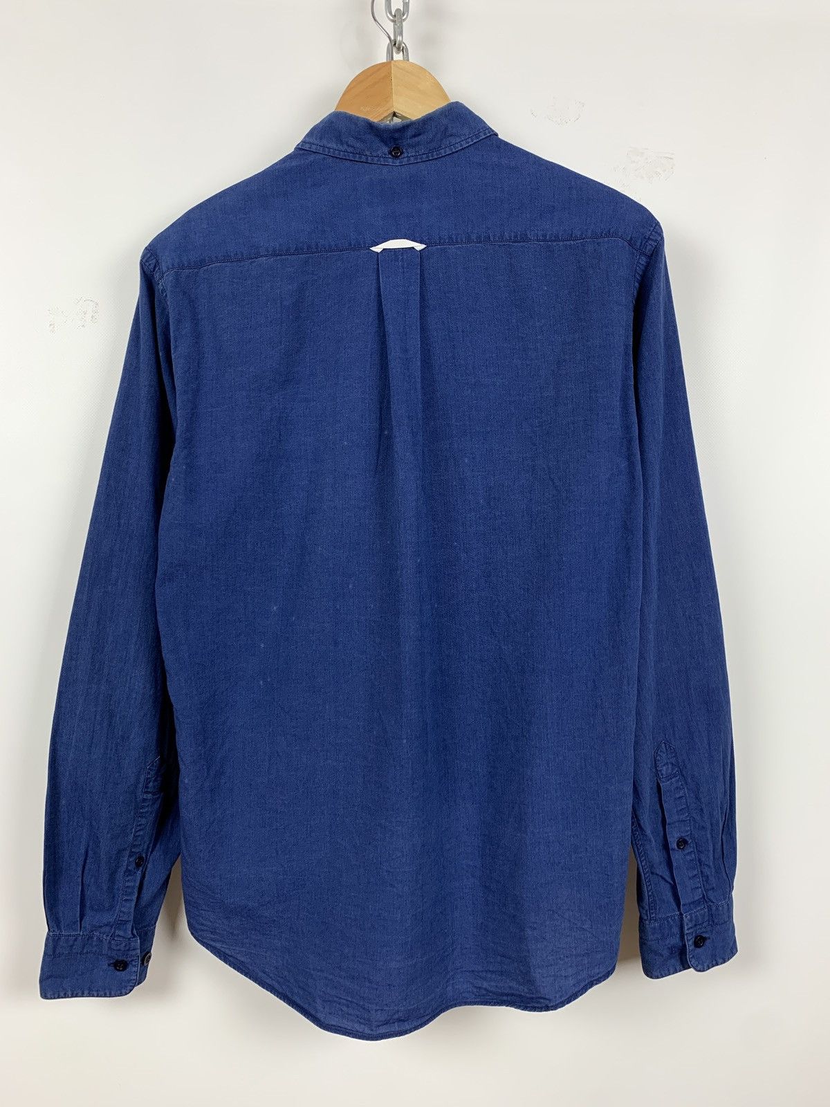 Acne Studios Vintage Acne Studios Blue Classic Fit Denim Button Up Shirt Size US S / EU 44-46 / 1 - 2 Thumbnail