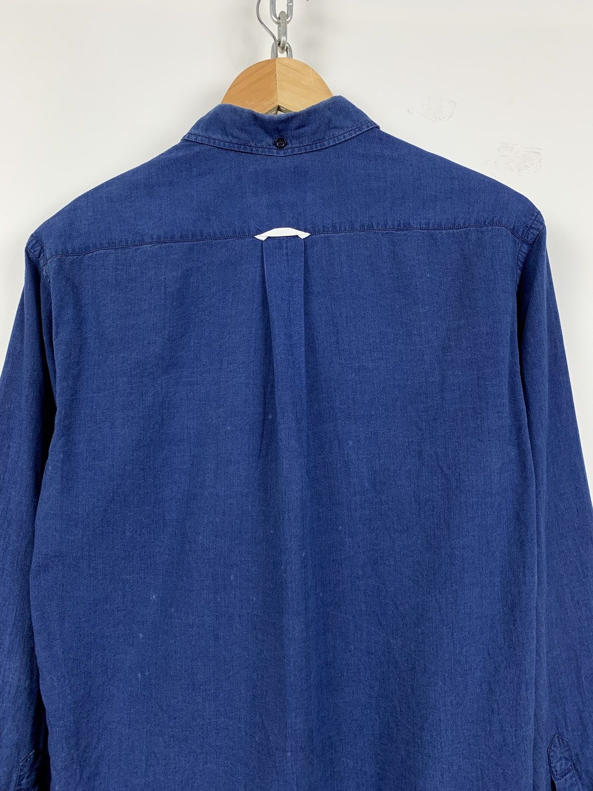 Acne Studios Vintage Acne Studios Blue Classic Fit Denim Button Up Shirt Size US S / EU 44-46 / 1 - 10 Thumbnail