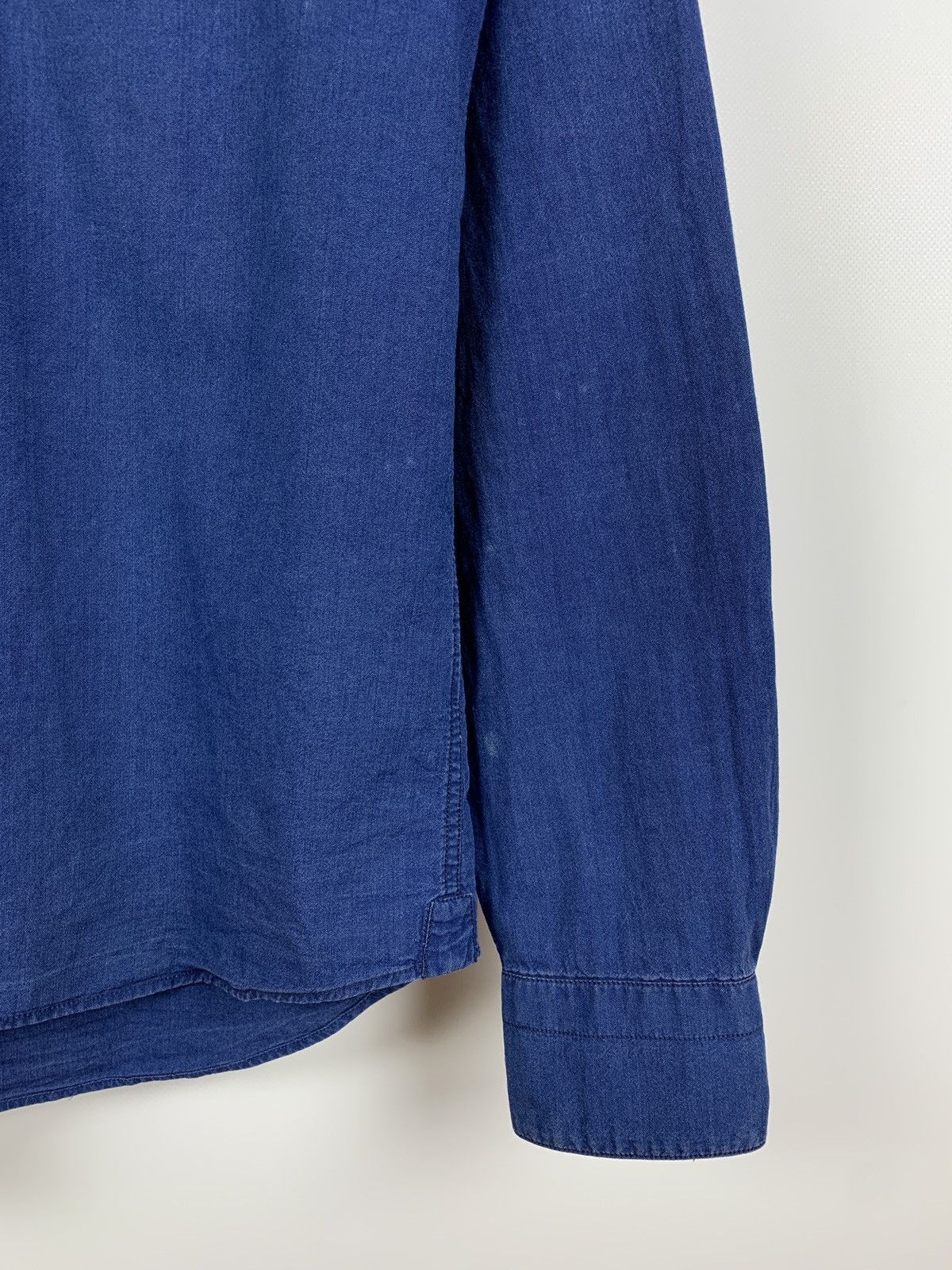 Acne Studios Vintage Acne Studios Blue Classic Fit Denim Button Up Shirt Size US S / EU 44-46 / 1 - 9 Thumbnail