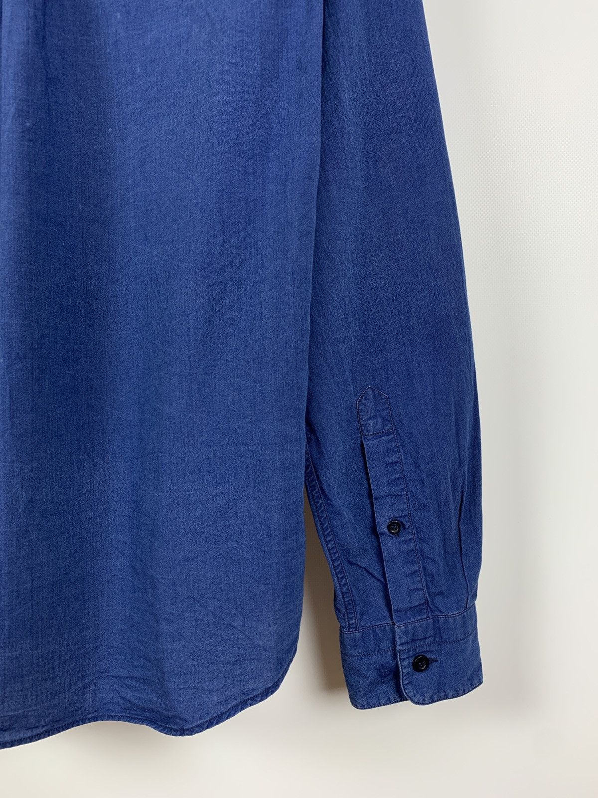 Acne Studios Vintage Acne Studios Blue Classic Fit Denim Button Up Shirt Size US S / EU 44-46 / 1 - 14 Thumbnail