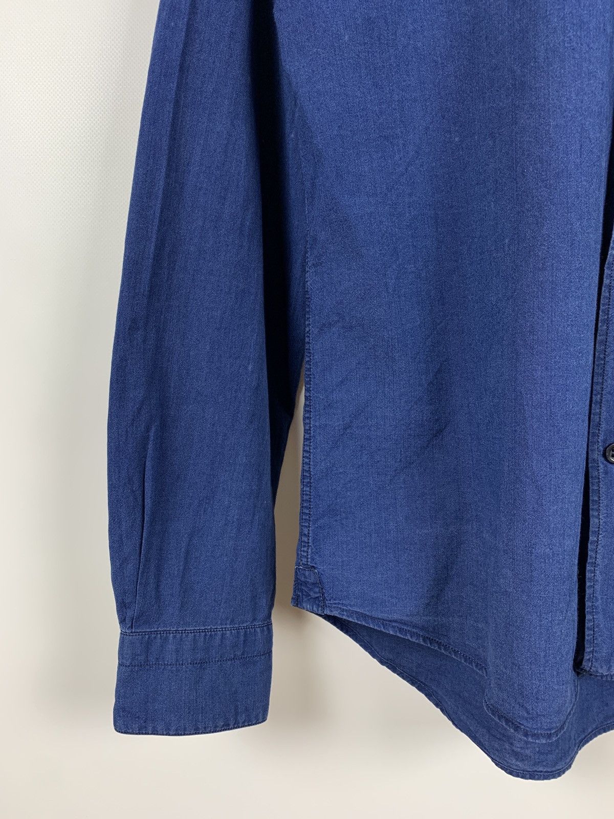 Acne Studios Vintage Acne Studios Blue Classic Fit Denim Button Up Shirt Size US S / EU 44-46 / 1 - 8 Thumbnail