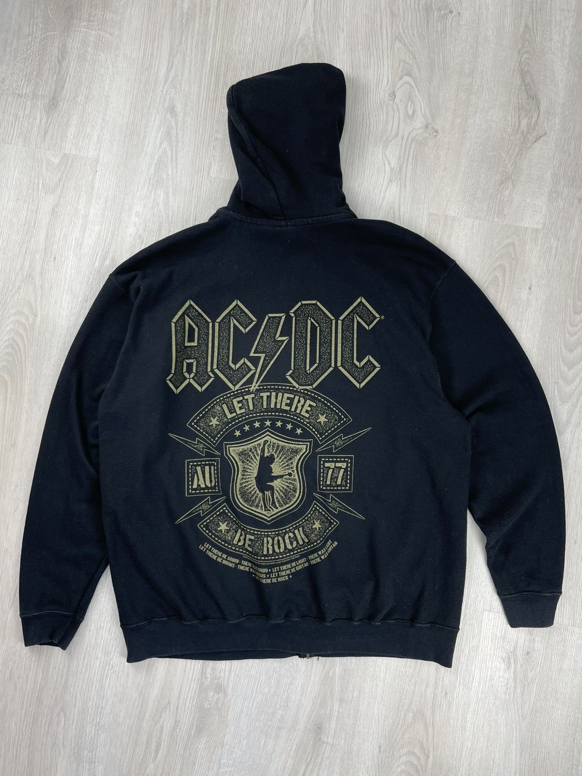 Vintage Vintage AC/DC Rock Band Hoodie | Grailed