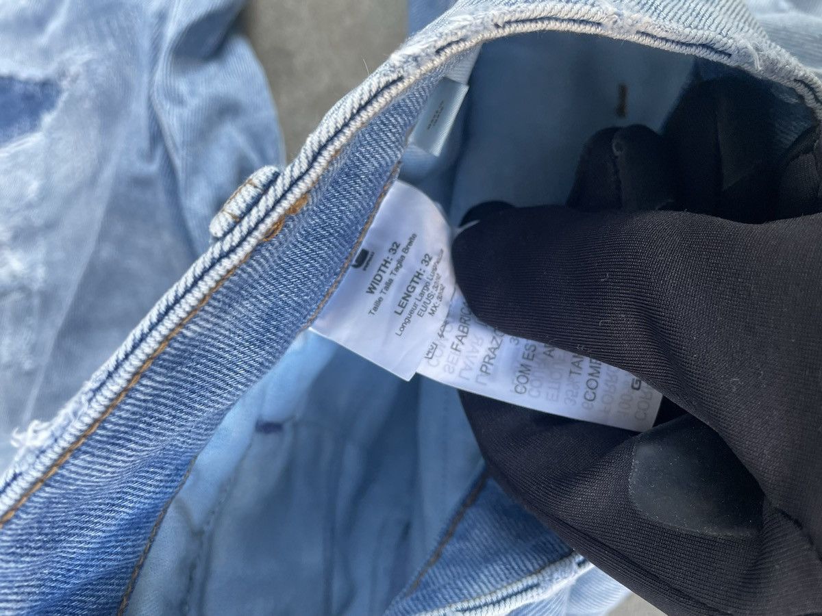G-Star Vintage G Star Raw blue distressed denim jeans Size US 32 / EU 48 - 12 Thumbnail