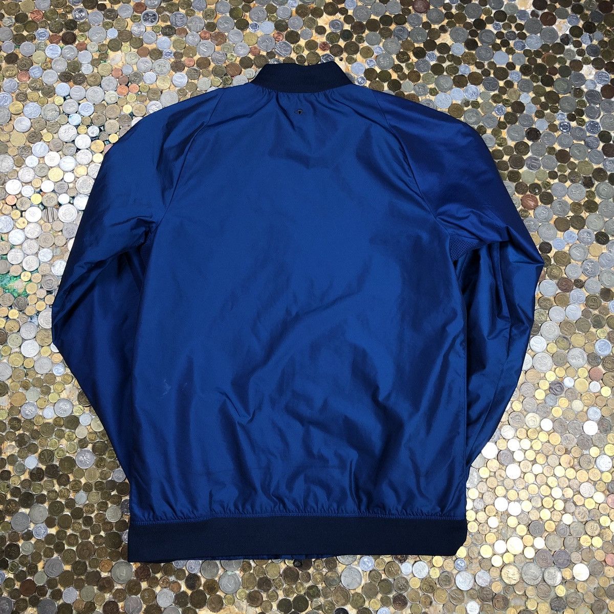 Nike × Vintage Nike bomber light tracksuit sweatshirt zip jacket Size US S / EU 44-46 / 1 - 3 Thumbnail