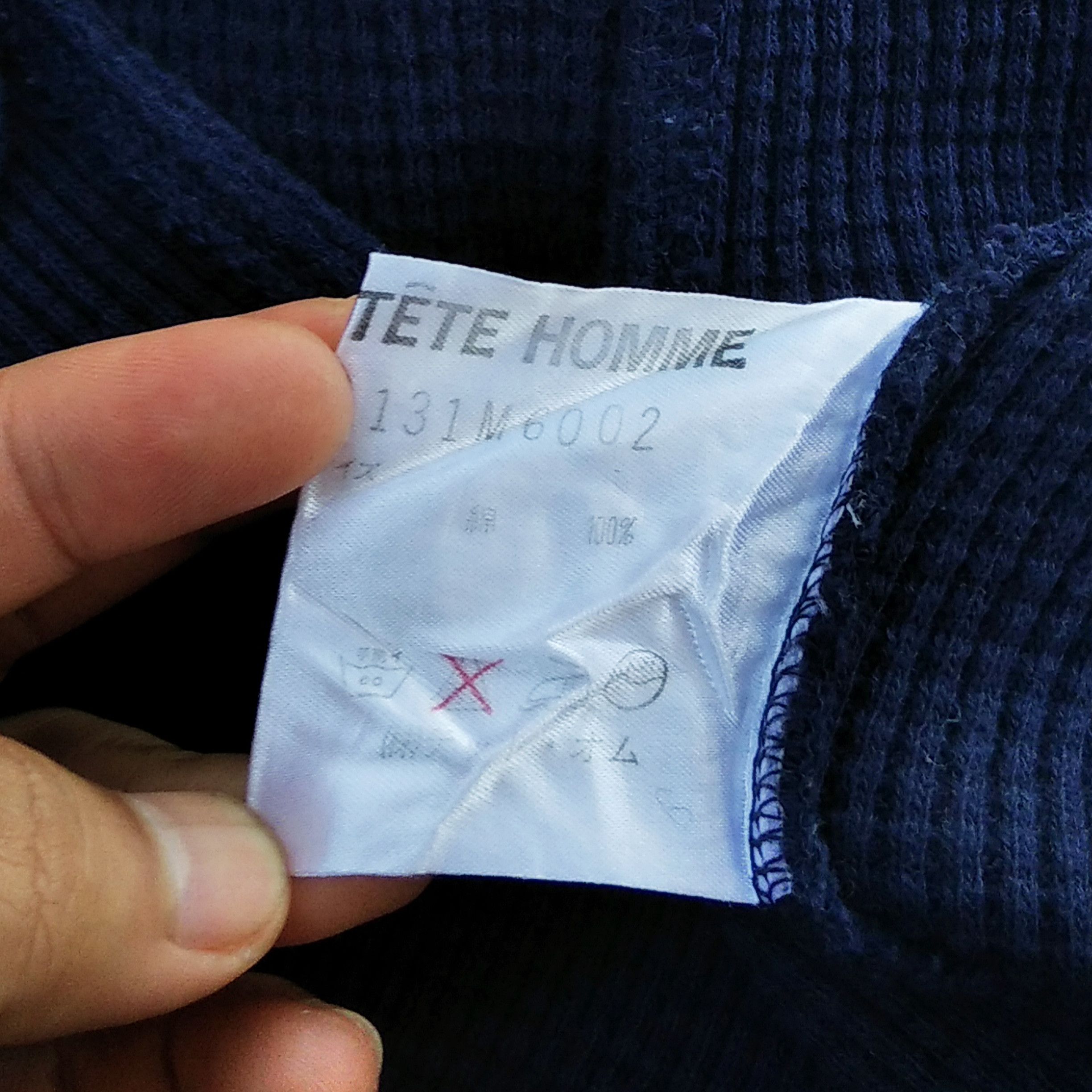 Issey Miyake Vintage 90s TETE HOMME ISSEY MIYAKE By KATOH KAZUTAKA Size US XL / EU 56 / 4 - 5 Thumbnail