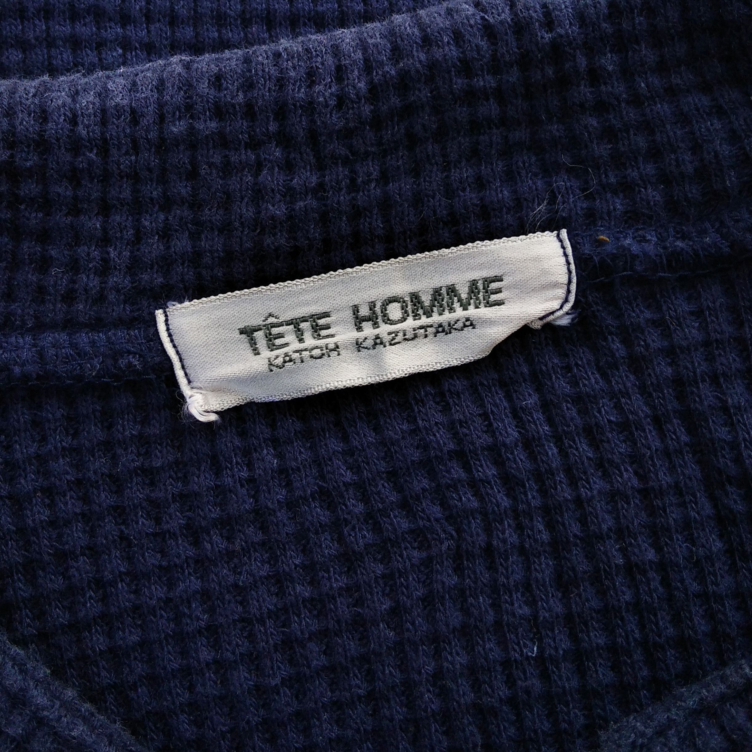 Issey Miyake Vintage 90s TETE HOMME ISSEY MIYAKE By KATOH KAZUTAKA Size US XL / EU 56 / 4 - 4 Thumbnail