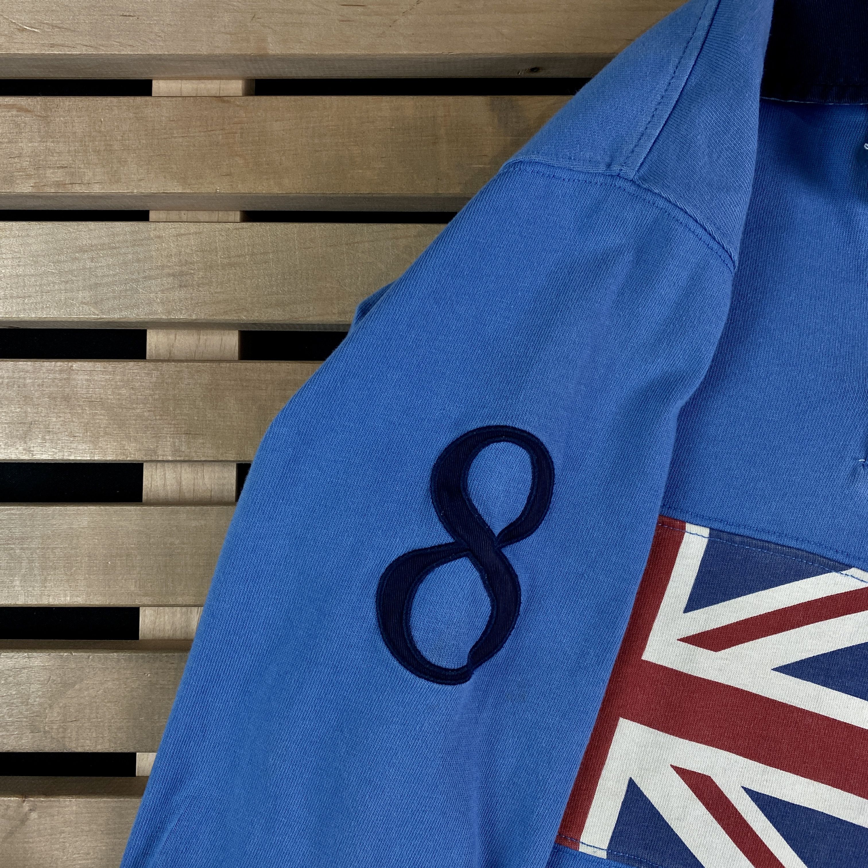 Hackett × Vintage Men’s Rugby Sweatshirt Hackett Vintage Big Print Back Size S Size US S / EU 44-46 / 1 - 5 Thumbnail