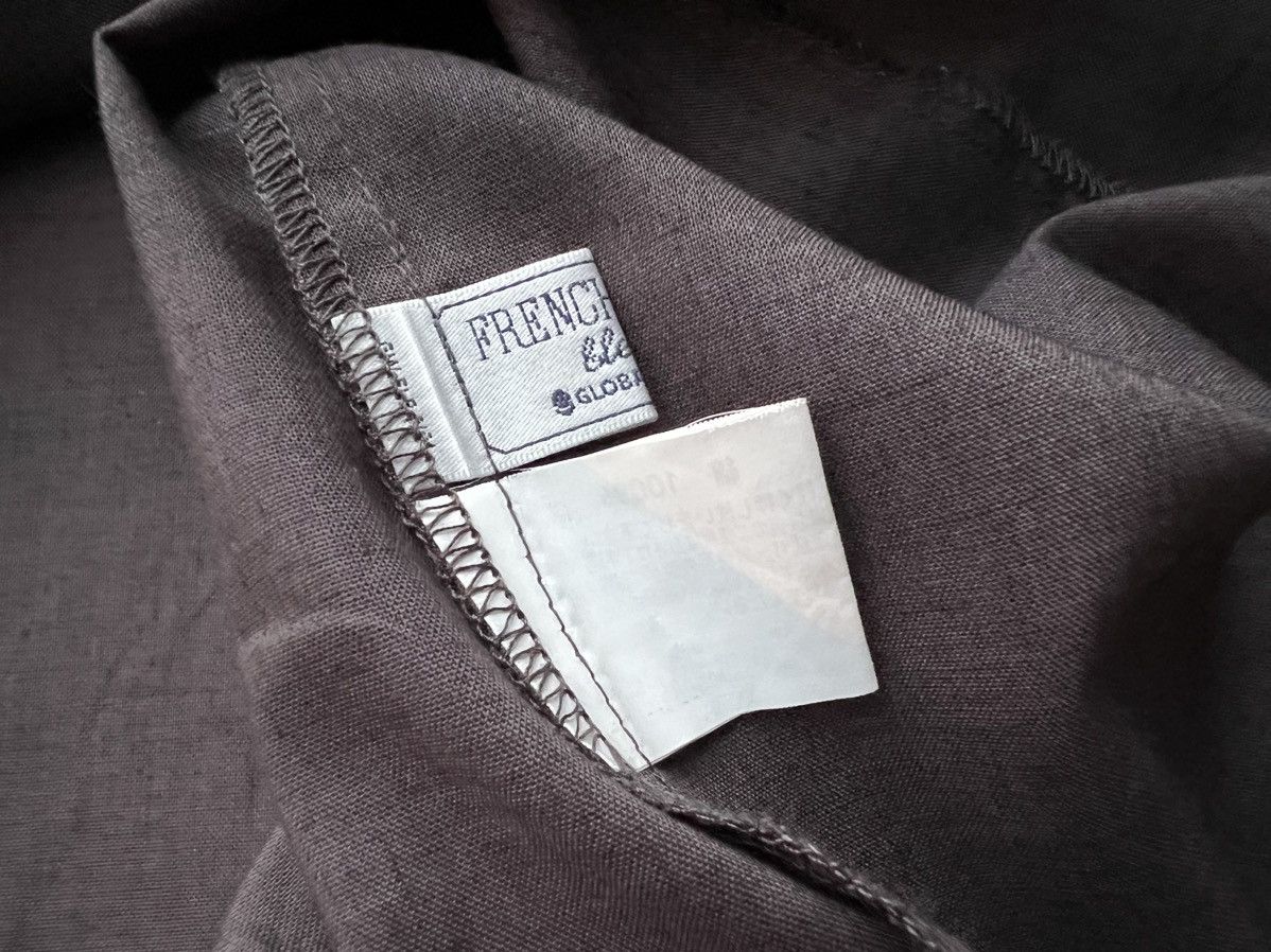 Designer × Global Work × Japanese Brand RARE GLOBAL WORK FRENCH LINEN BLEND BLOUSE Size ONE SIZE - 23 Thumbnail