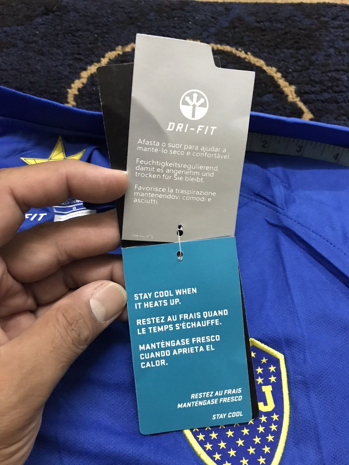 All Sport VINTAGE BOCA JUNIORS Size US M / EU 48-50 / 2 - 12 Thumbnail