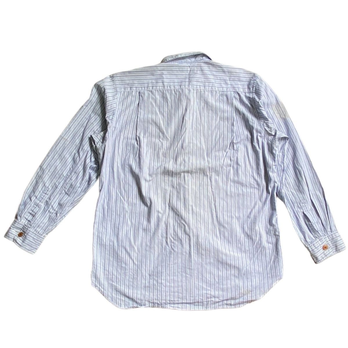Comme des Garcons 2002 CDGHP Strip And Corduroy Shirt Size US M / EU 48-50 / 2 - 2 Thumbnail
