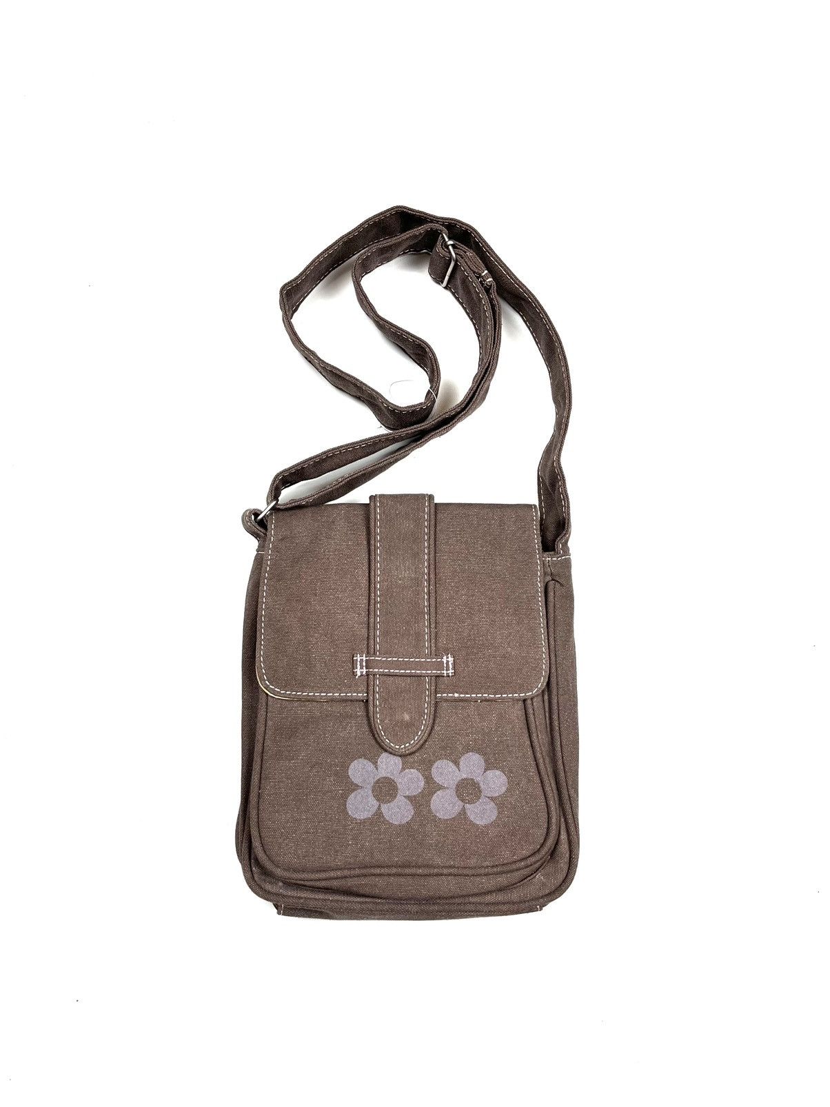 Japanese Brand y2k Flowers Crossbody Bag Messenger Vintage Size ONE SIZE - 1 Thumbnail