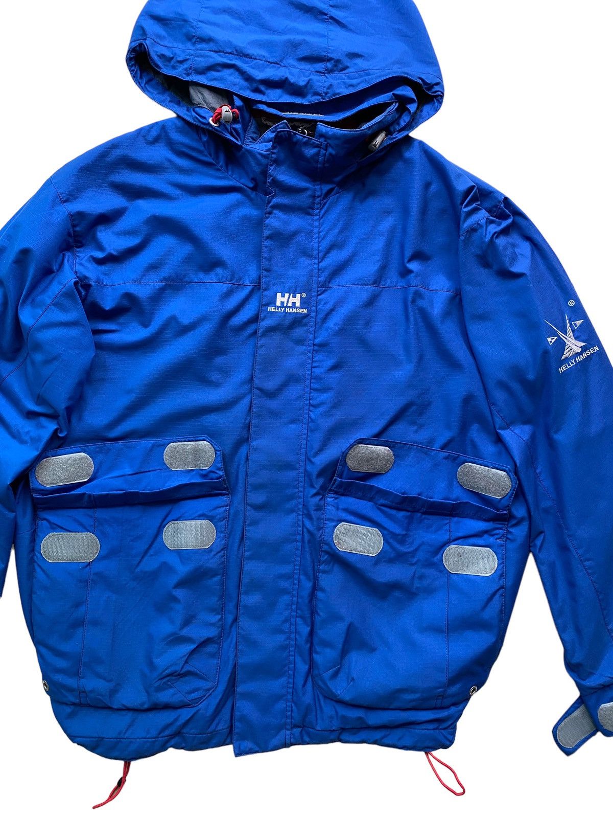 Helly Hansen × Japanese Brand HELLY HANSEN BLUE JACKET TACTICAL MILITARY POCKET Size US M / EU 48-50 / 2 - 4 Thumbnail
