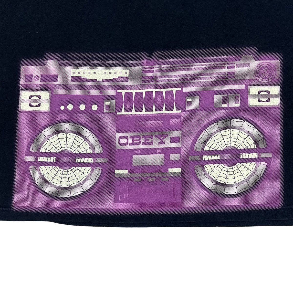 Obey Obey Streophonic Nice Design T Shirt Size US XL / EU 56 / 4 - 4 Thumbnail