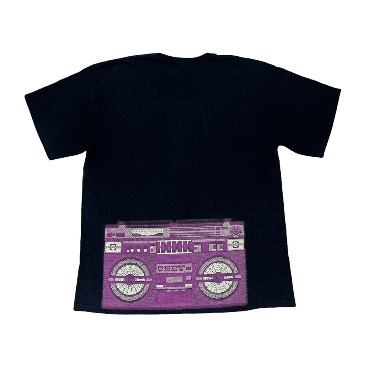 Obey Obey Streophonic Nice Design T Shirt Size US XL / EU 56 / 4 - 2 Thumbnail