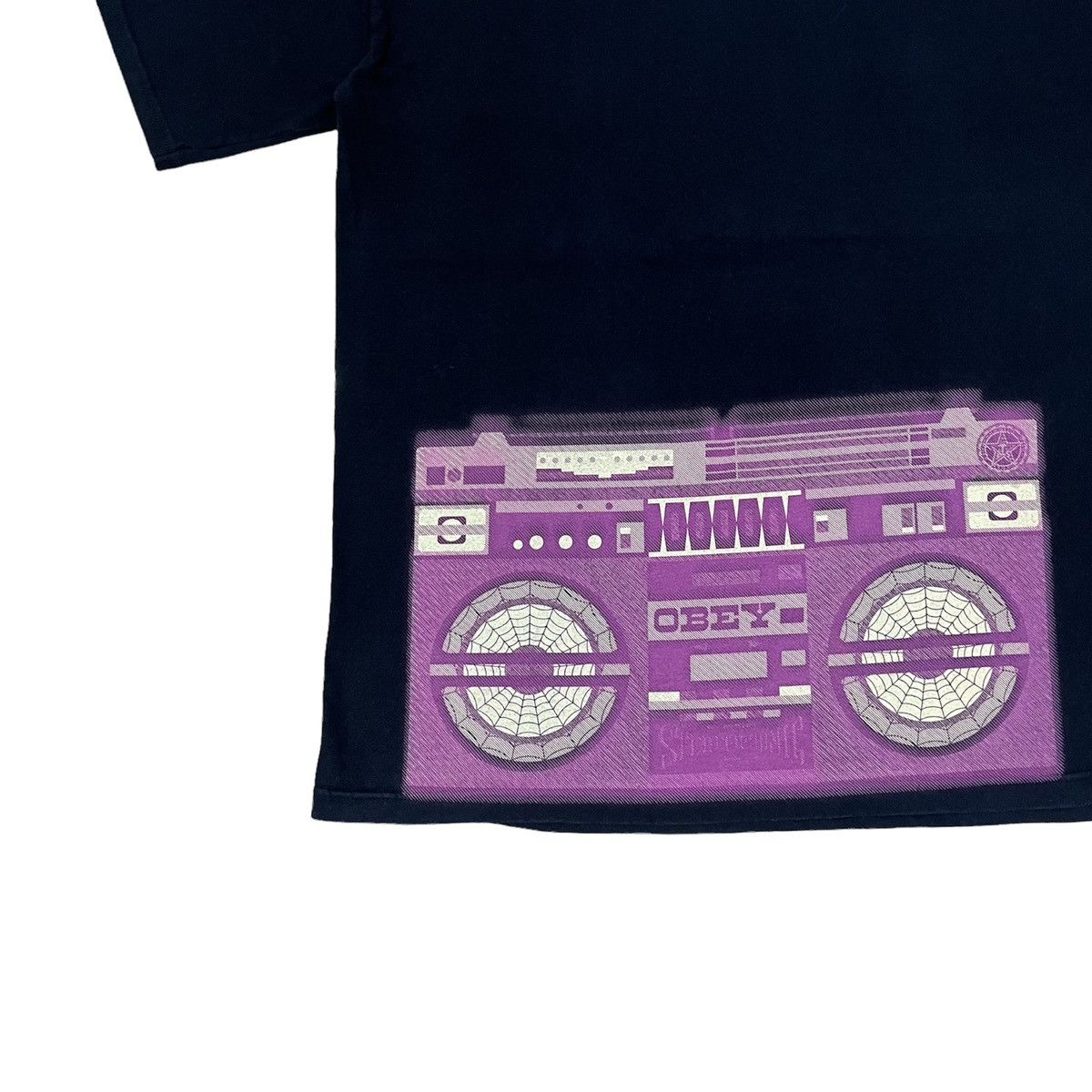 Obey Obey Streophonic Nice Design T Shirt Size US XL / EU 56 / 4 - 5 Thumbnail