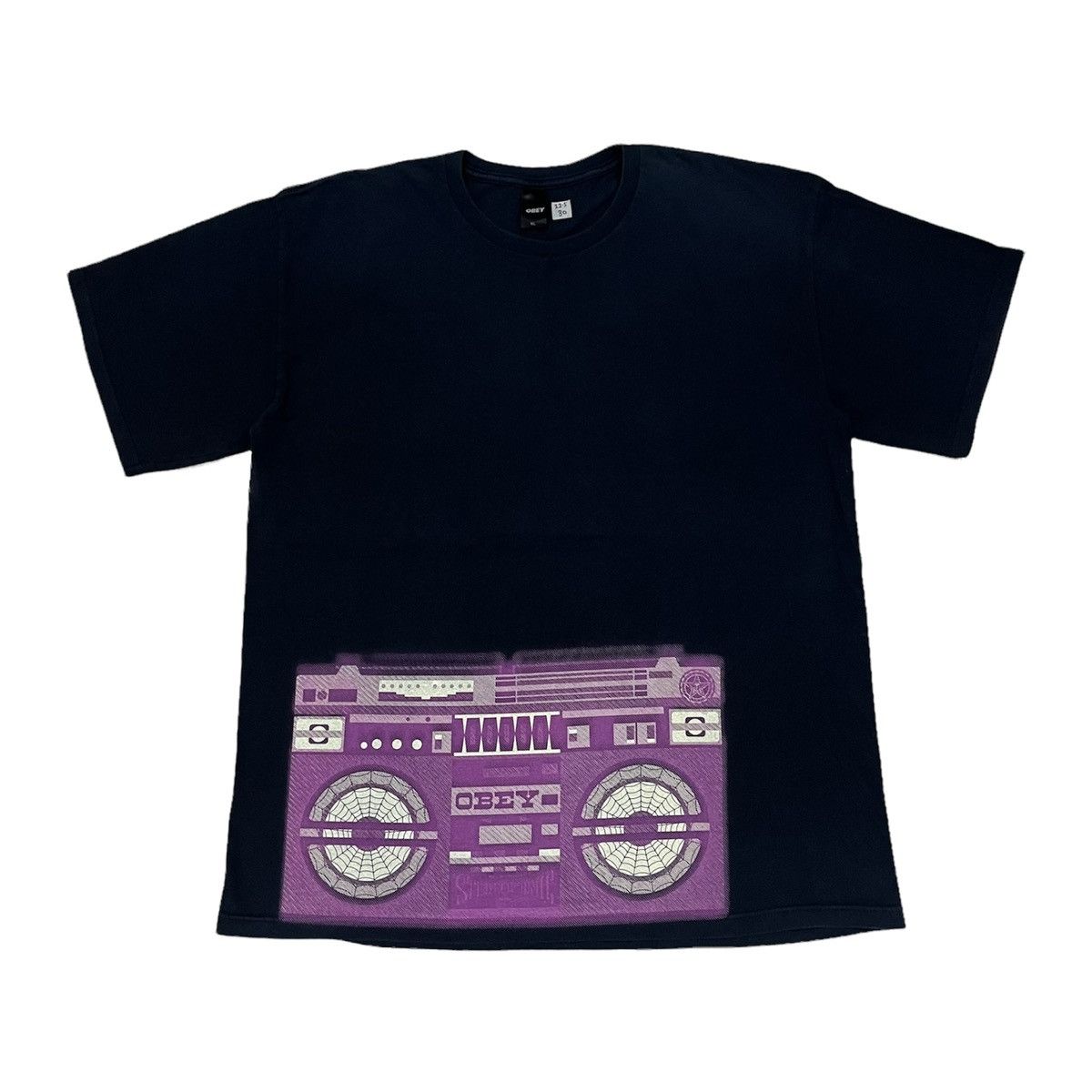 Obey Obey Streophonic Nice Design T Shirt Size US XL / EU 56 / 4 - 1 Thumbnail