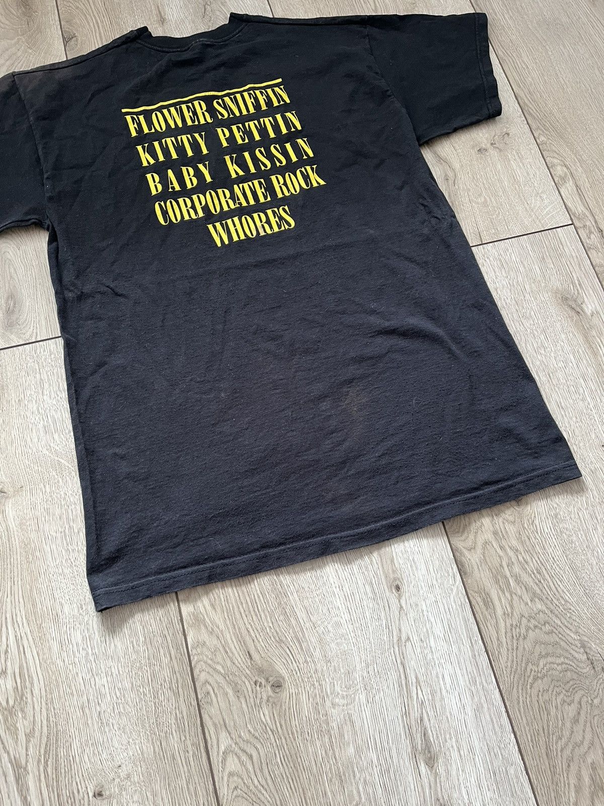 Nirvana × Vintage Tshirt Nirvana 1992 90s y2k Smiley Face Logo Flower Sniffin Size US M / EU 48-50 / 2 - 9 Thumbnail