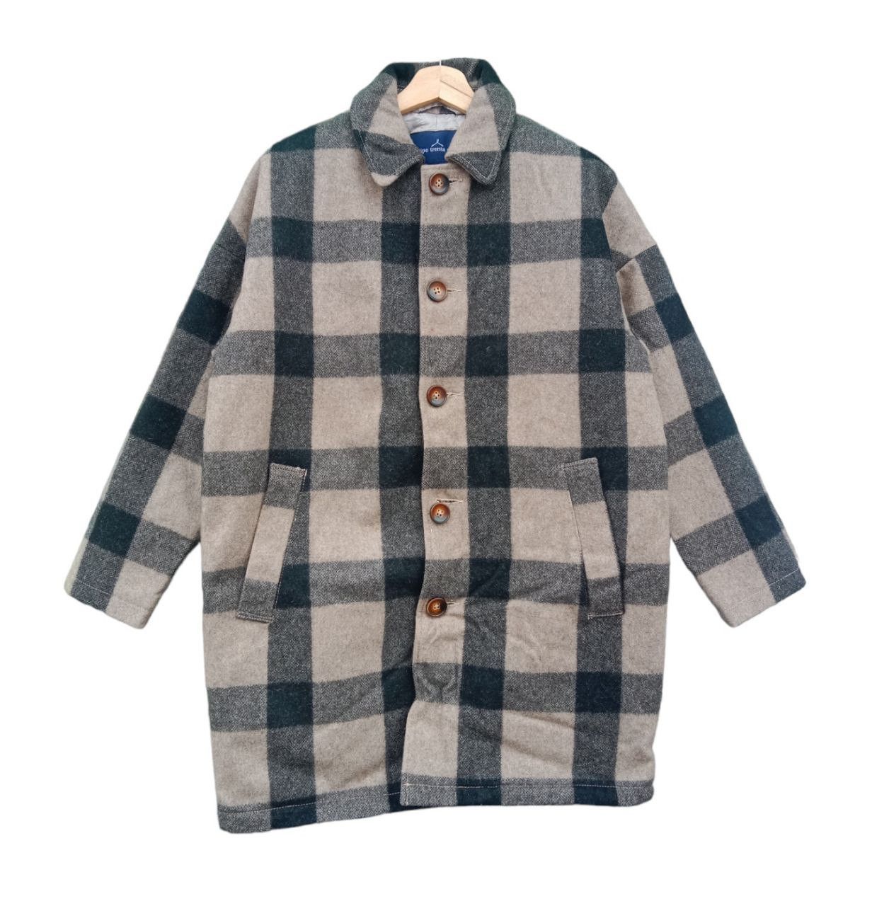 Japanese Brand × Vintage Vintage Ripo trenta anni Checkered Design Shacket Jacket Size US M / EU 48-50 / 2 - 2 Thumbnail