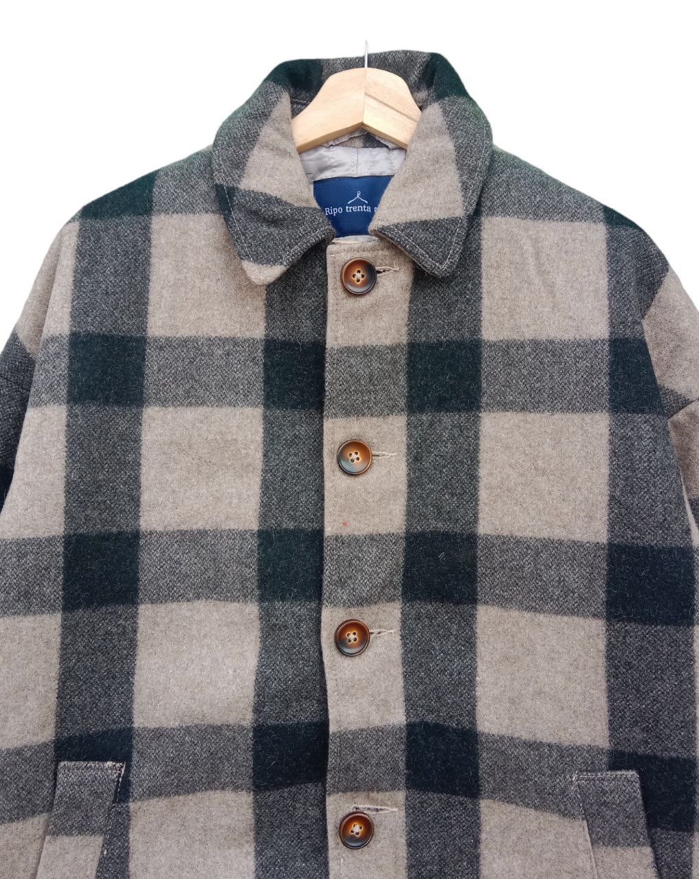 Japanese Brand × Vintage Vintage Ripo trenta anni Checkered Design Shacket Jacket Size US M / EU 48-50 / 2 - 4 Thumbnail