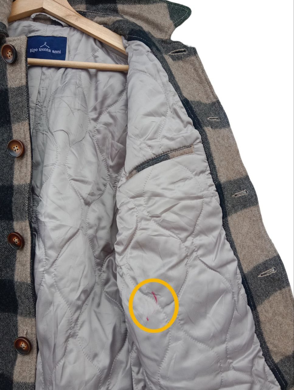 Japanese Brand × Vintage Vintage Ripo trenta anni Checkered Design Shacket Jacket Size US M / EU 48-50 / 2 - 9 Thumbnail