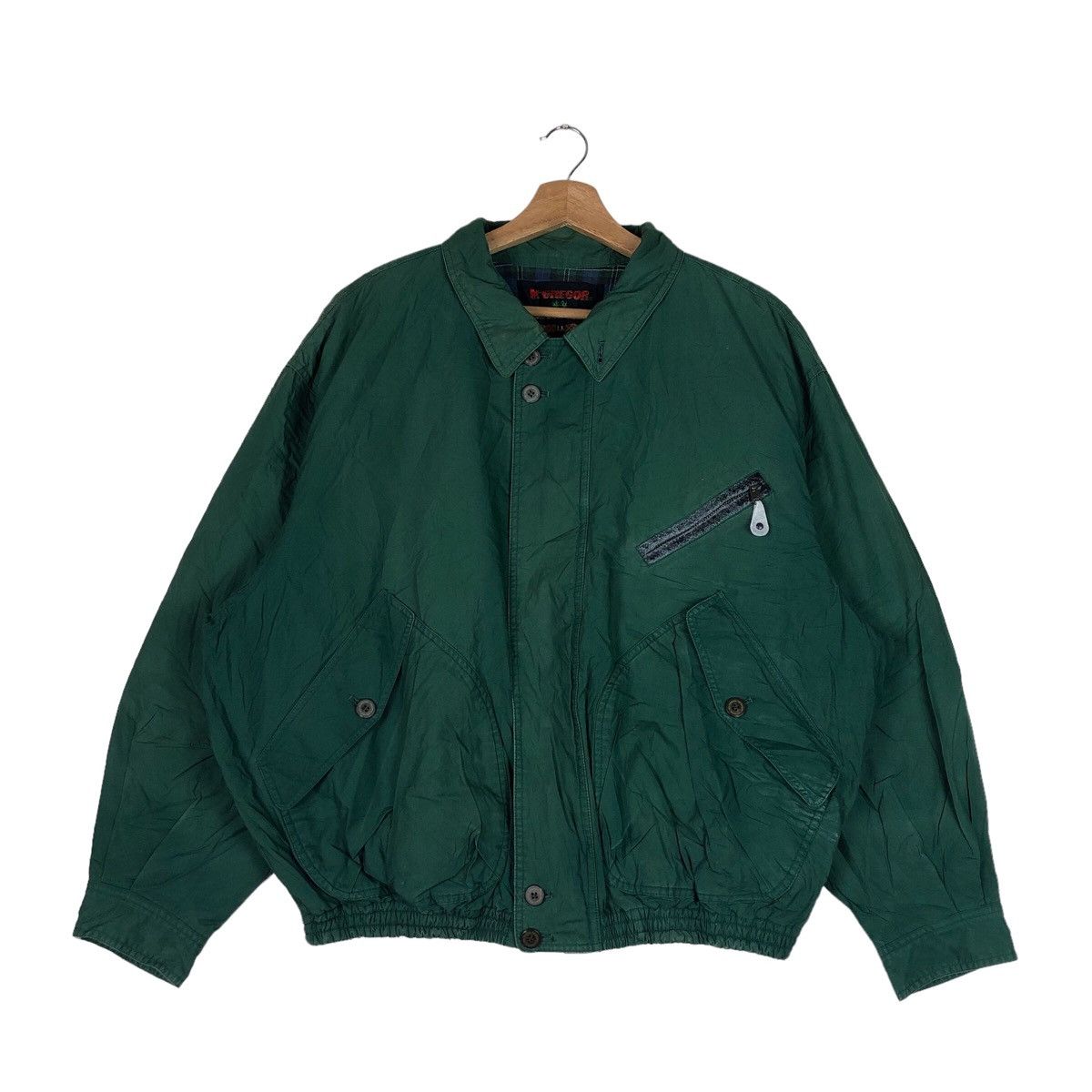 image of Vintage Mcgregor Blanket Lined Utility Workwear Jacket in Green, Men's (Size XL)
