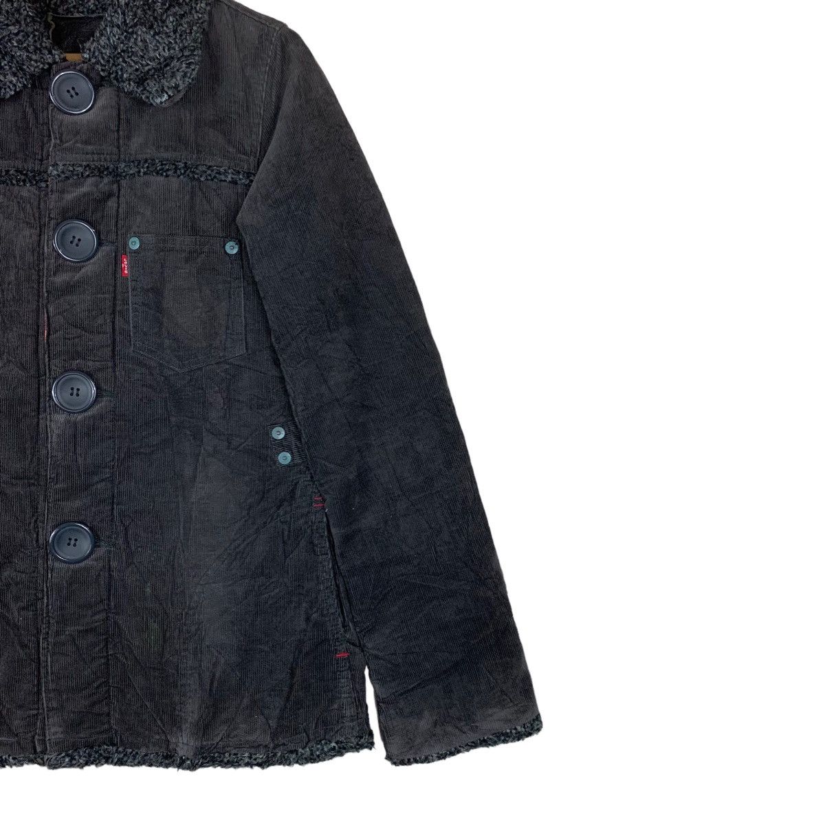 Levi's Vintage Levi’s Strauss RedLoop Velvet Fleece Button Jacket Size US M / EU 48-50 / 2 - 4 Thumbnail