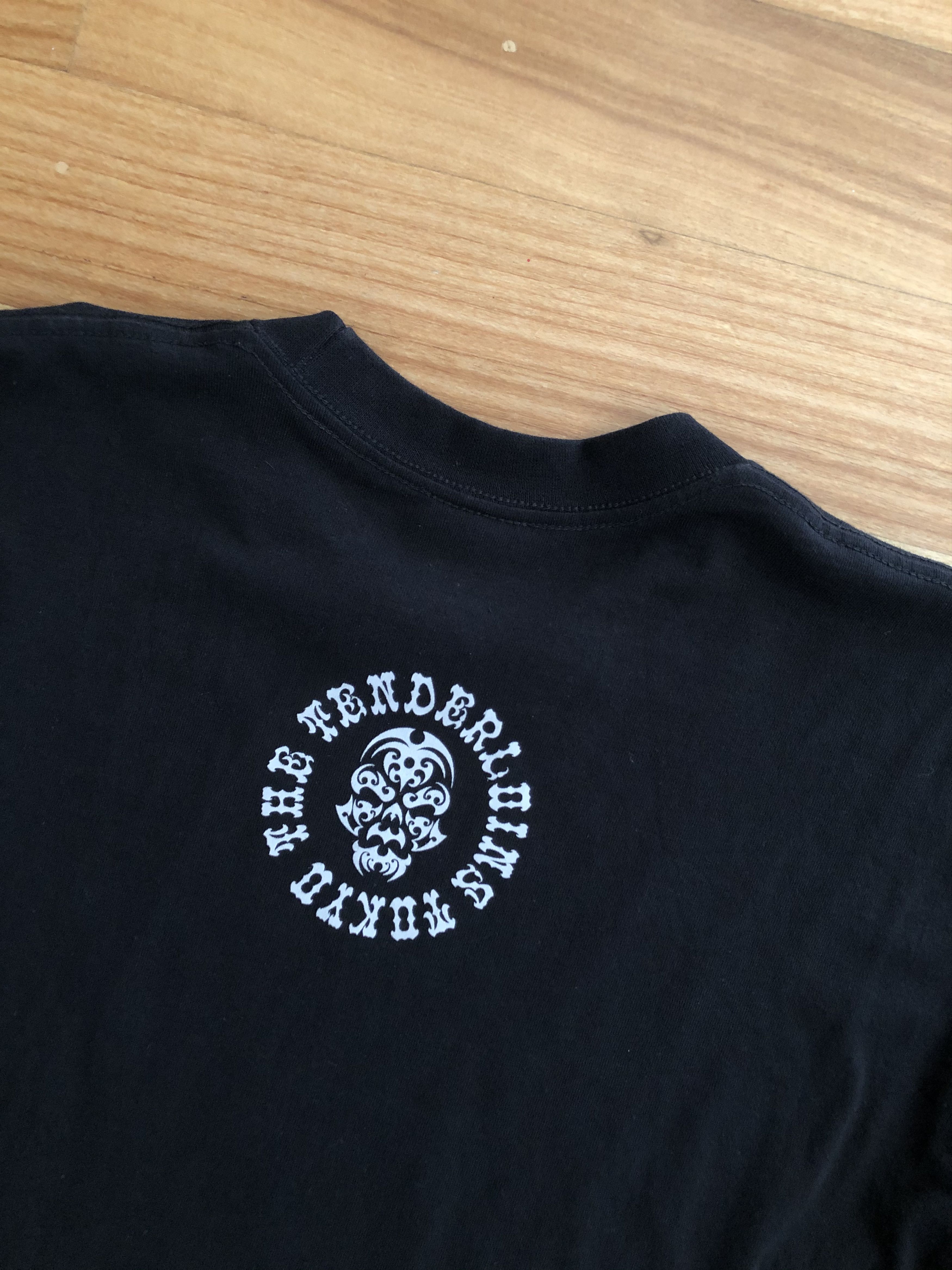 At Last & Co × Japanese Brand × Tenderloin Tee ‘QB’ - Black Size US L / EU 52-54 / 3 - 4 Thumbnail