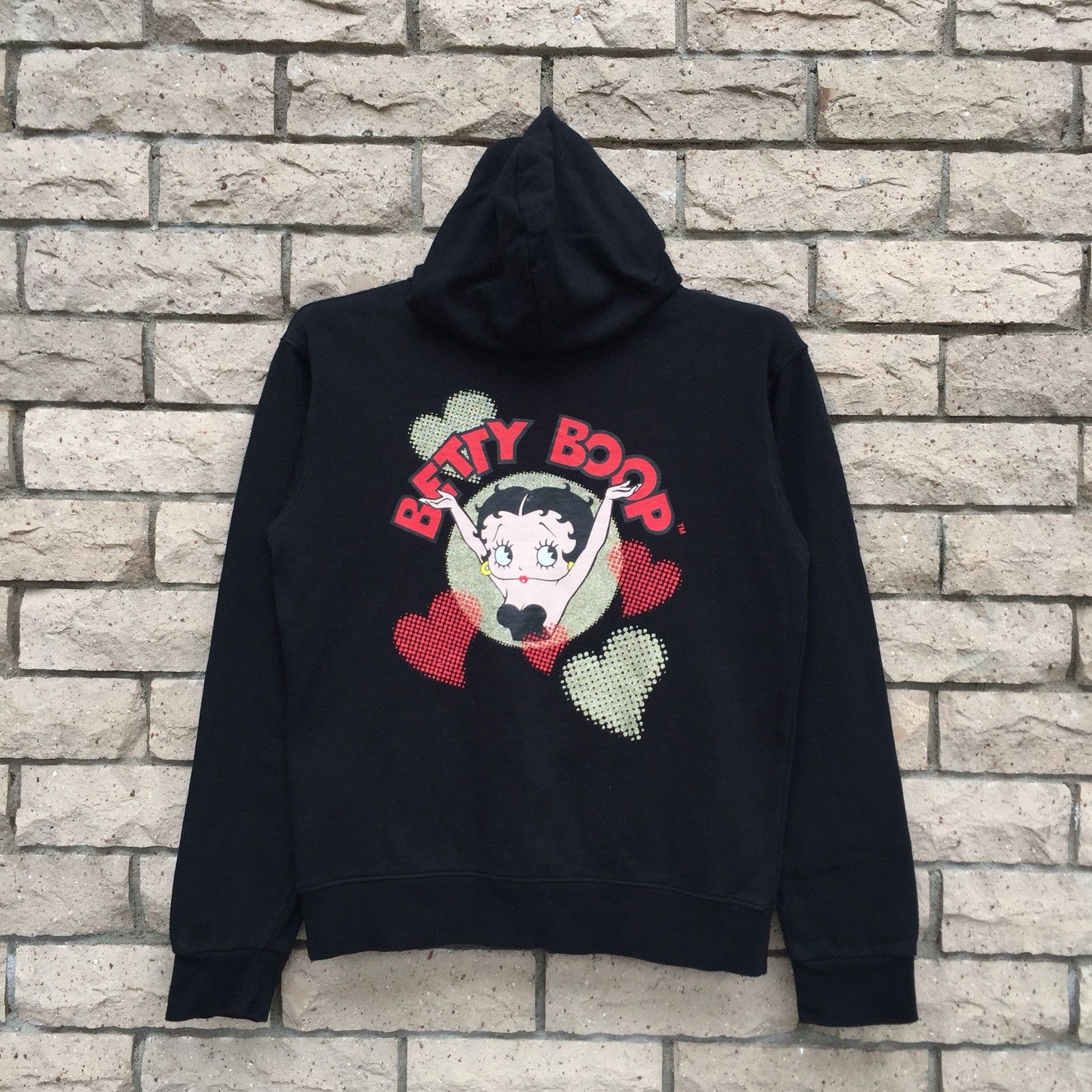 Universal Studios × Vintage BETTY BOOP Hoodie Spell Out Big Design.. Universal Studios Size US XS / EU 42 / 0 - 2 Thumbnail