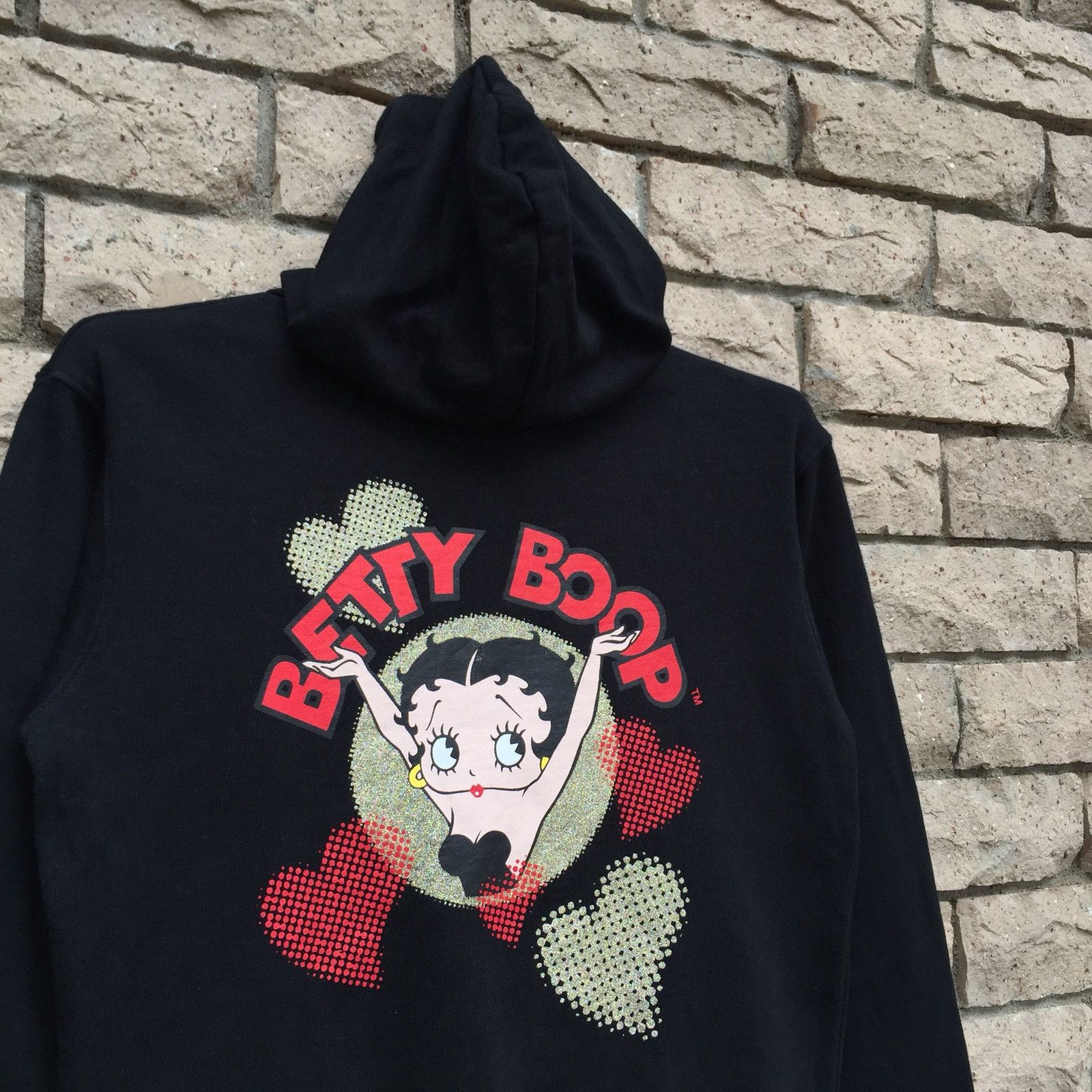 Universal Studios × Vintage BETTY BOOP Hoodie Spell Out Big Design.. Universal Studios Size US XS / EU 42 / 0 - 3 Thumbnail