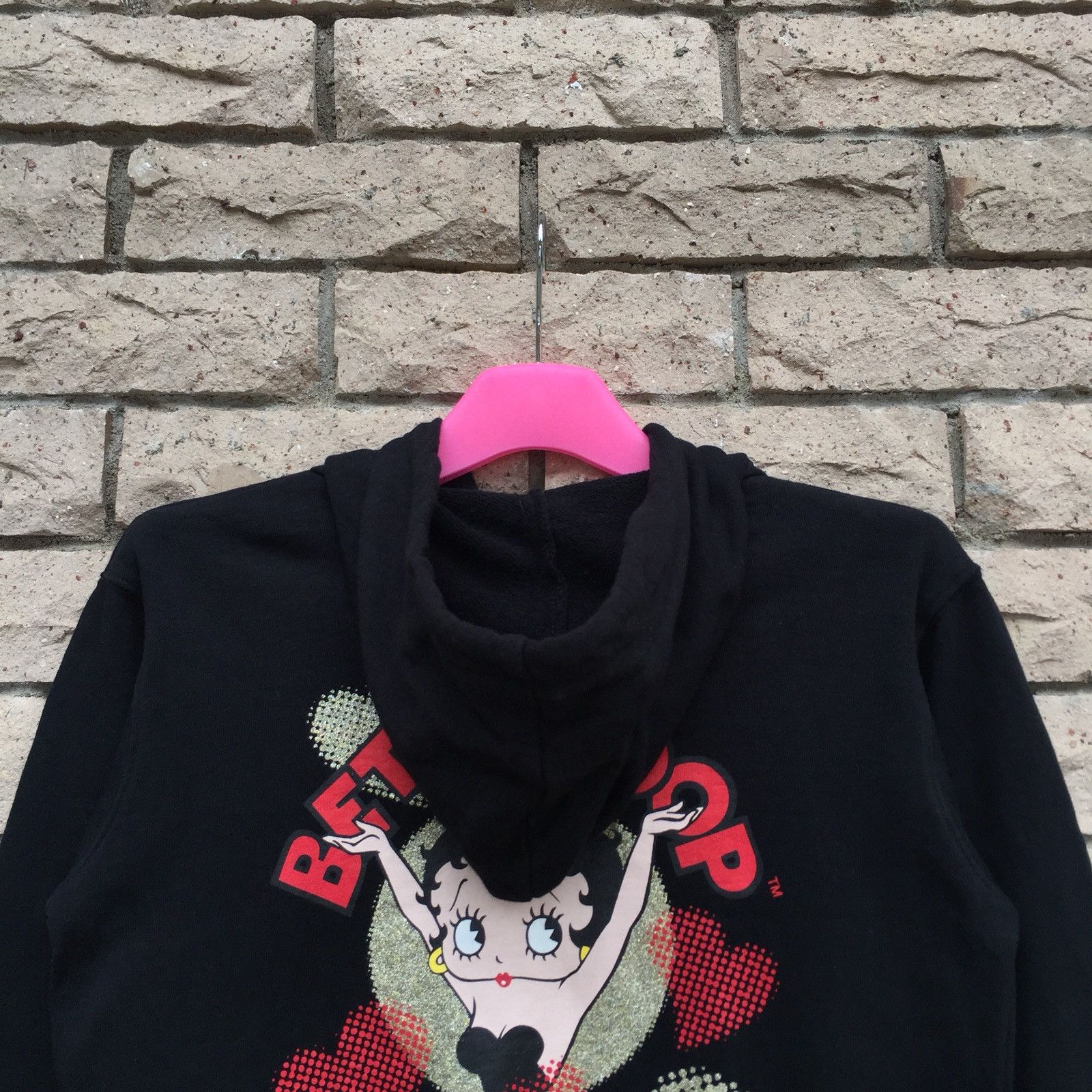 Universal Studios × Vintage BETTY BOOP Hoodie Spell Out Big Design.. Universal Studios Size US XS / EU 42 / 0 - 4 Thumbnail