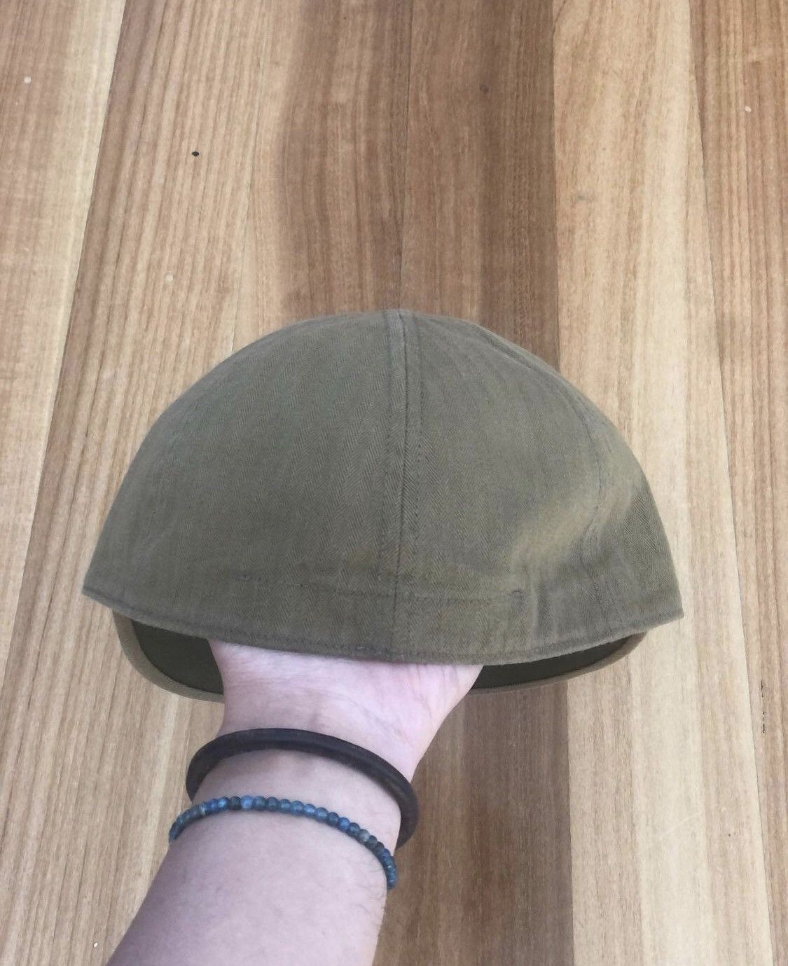 At Last & Co Timeworn Clothing Utility Cap - Khaki Size ONE SIZE - 2 Thumbnail