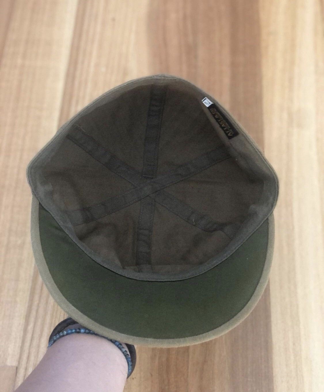 At Last & Co Timeworn Clothing Utility Cap - Khaki Size ONE SIZE - 3 Thumbnail