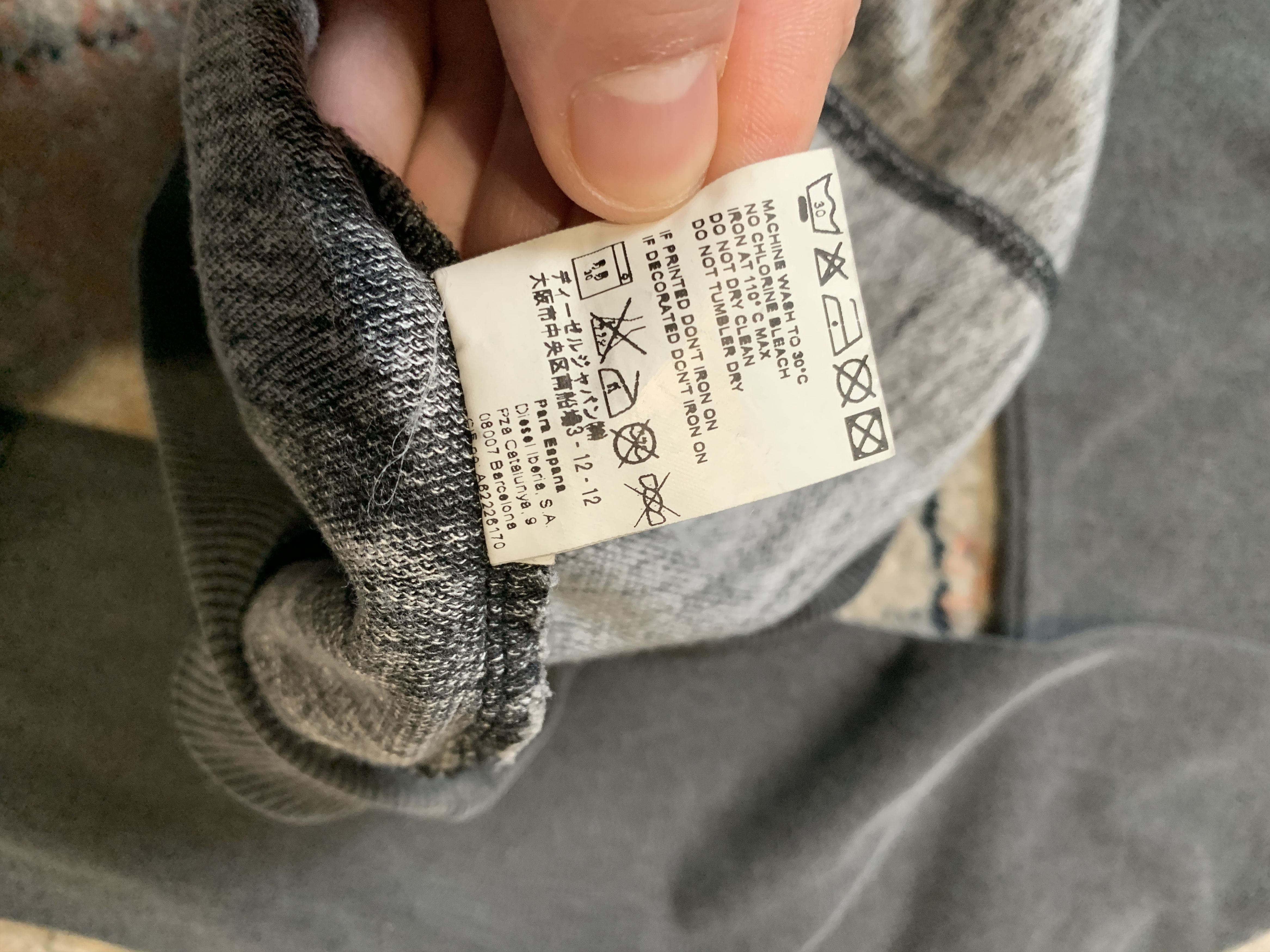 Diesel Diesel 100% Viscose Hoodie Size US M / EU 48-50 / 2 - 12 Thumbnail
