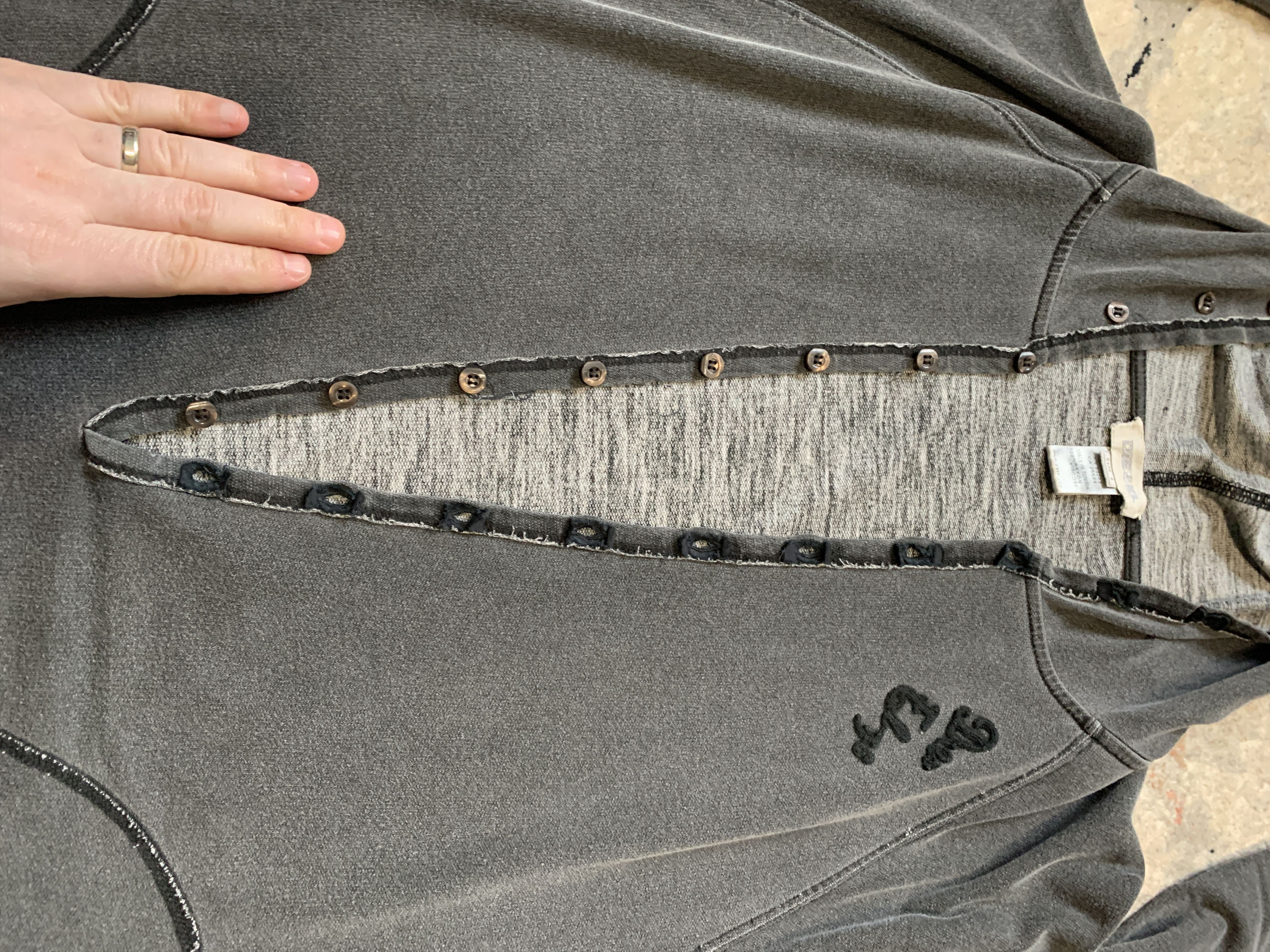 Diesel Diesel 100% Viscose Hoodie Size US M / EU 48-50 / 2 - 13 Thumbnail