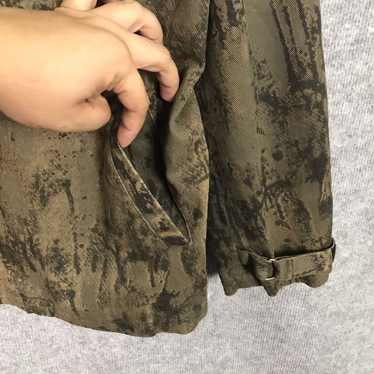 14th Addiction × If Six Was Nine × Japanese Brand IN THE ATTIC JAPANESE CAMO MILITARY PUNK JACKET Size US L / EU 52-54 / 3 - 5 Thumbnail