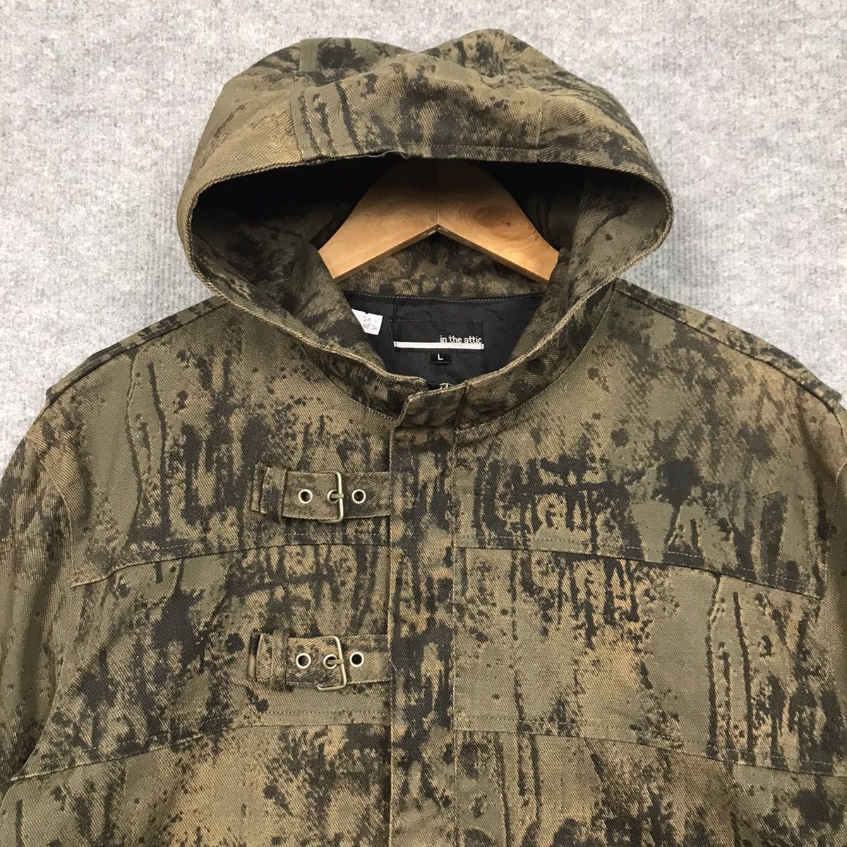 14th Addiction × If Six Was Nine × Japanese Brand IN THE ATTIC JAPANESE CAMO MILITARY PUNK JACKET Size US L / EU 52-54 / 3 - 2 Thumbnail