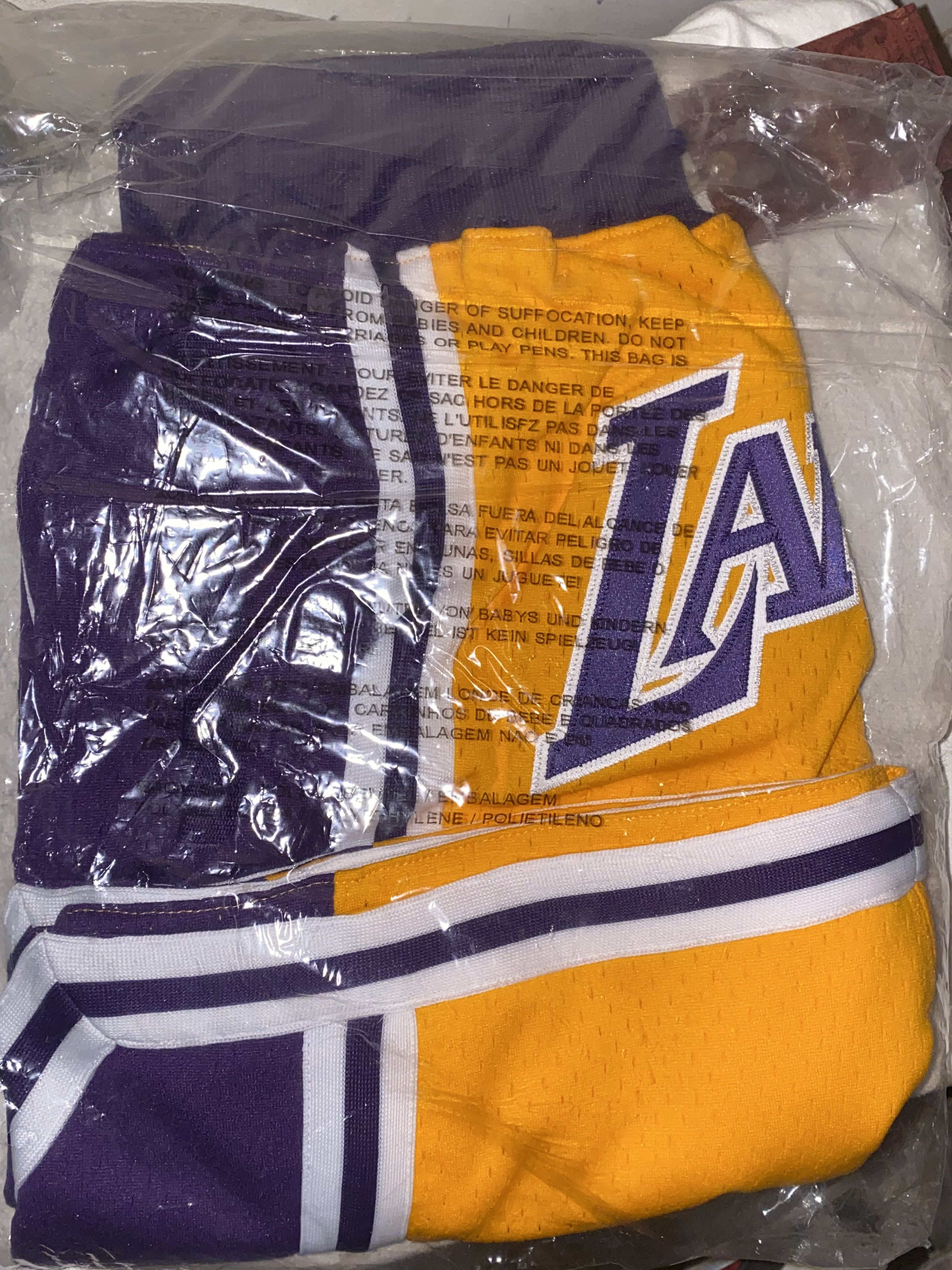 Just Don *Sz Small* Just Don Lakers Short Home 96-97 Size US 30 / EU 46 - 2 Thumbnail