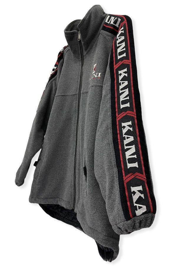 Karl Kani RARE🔥90’s KARL KANI Big Logo Acrylic Quilted Lined Jacket Size US L / EU 52-54 / 3 - 5 Thumbnail