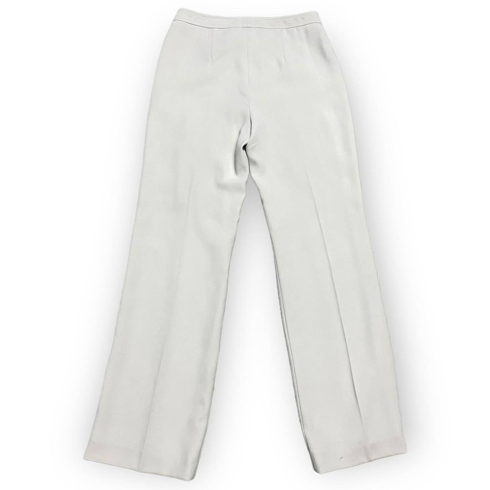Vintage Louben Laura Vintage Pleated Straight Leg Dress Pants Womens Size 28" / US 6 / IT 42 - 4 Thumbnail